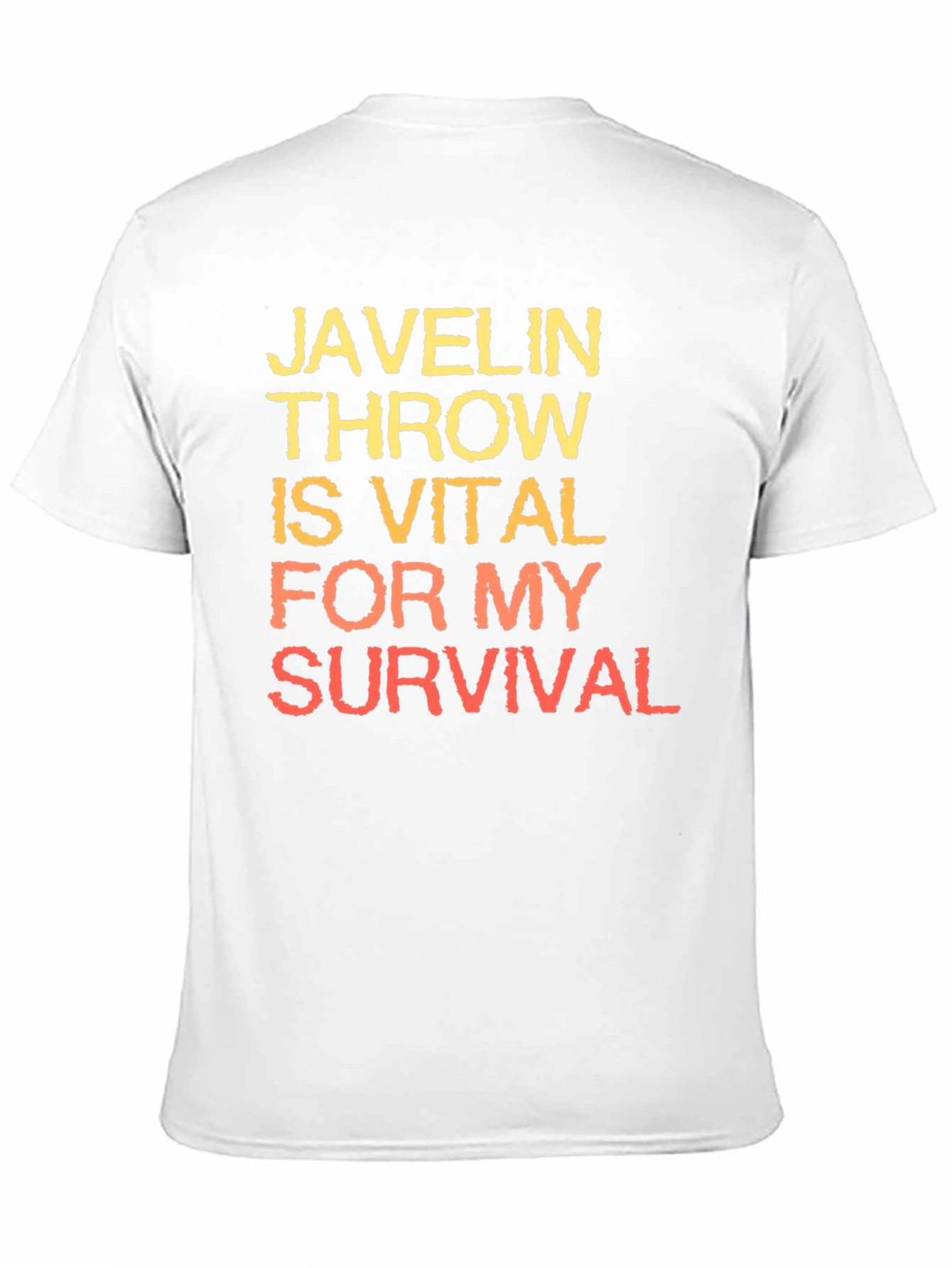 Black Javelin Throw Survival Black T-Shirt view 11
