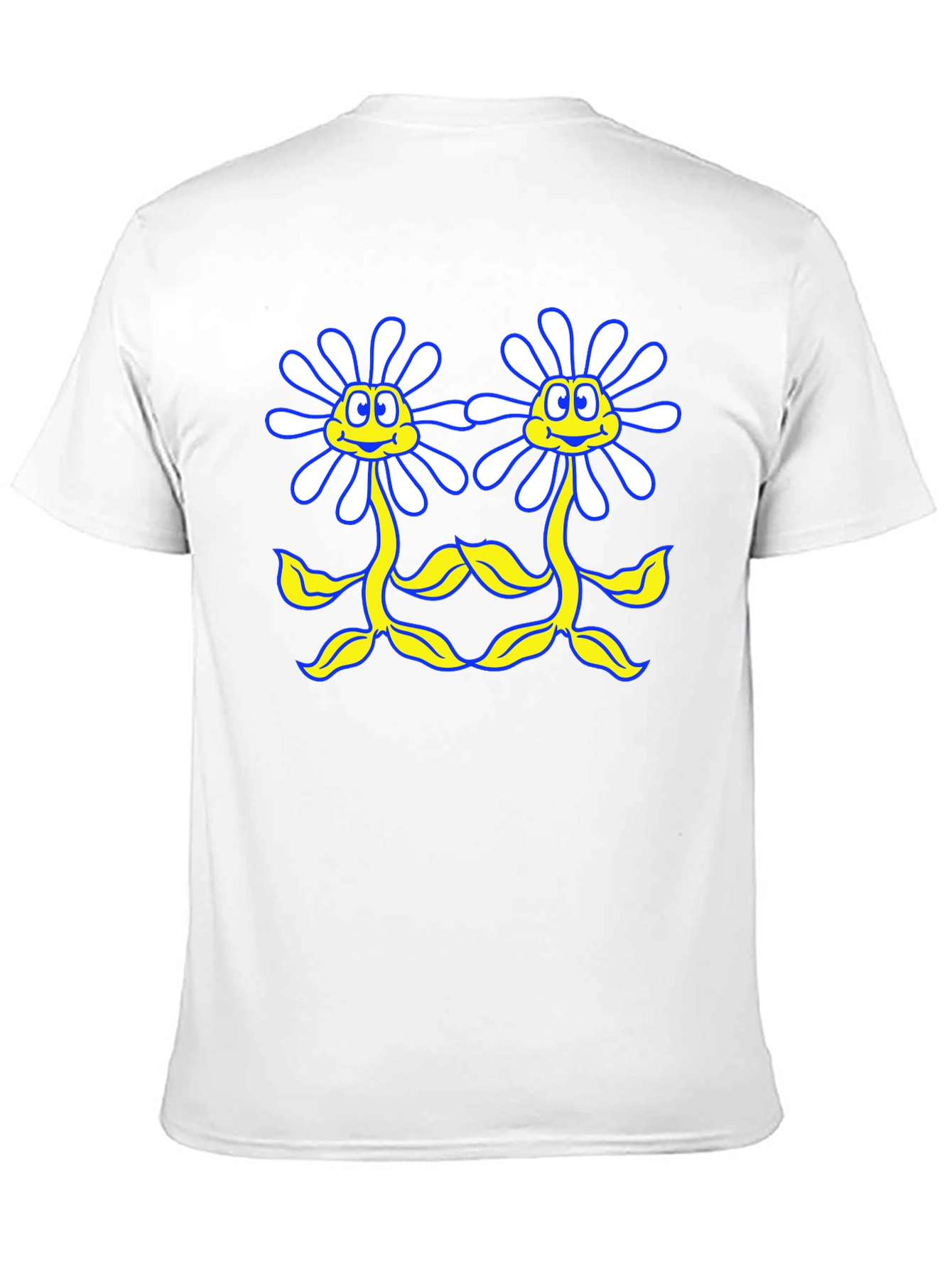 Black Funny Flower Power Graphic T-Shirt view 11