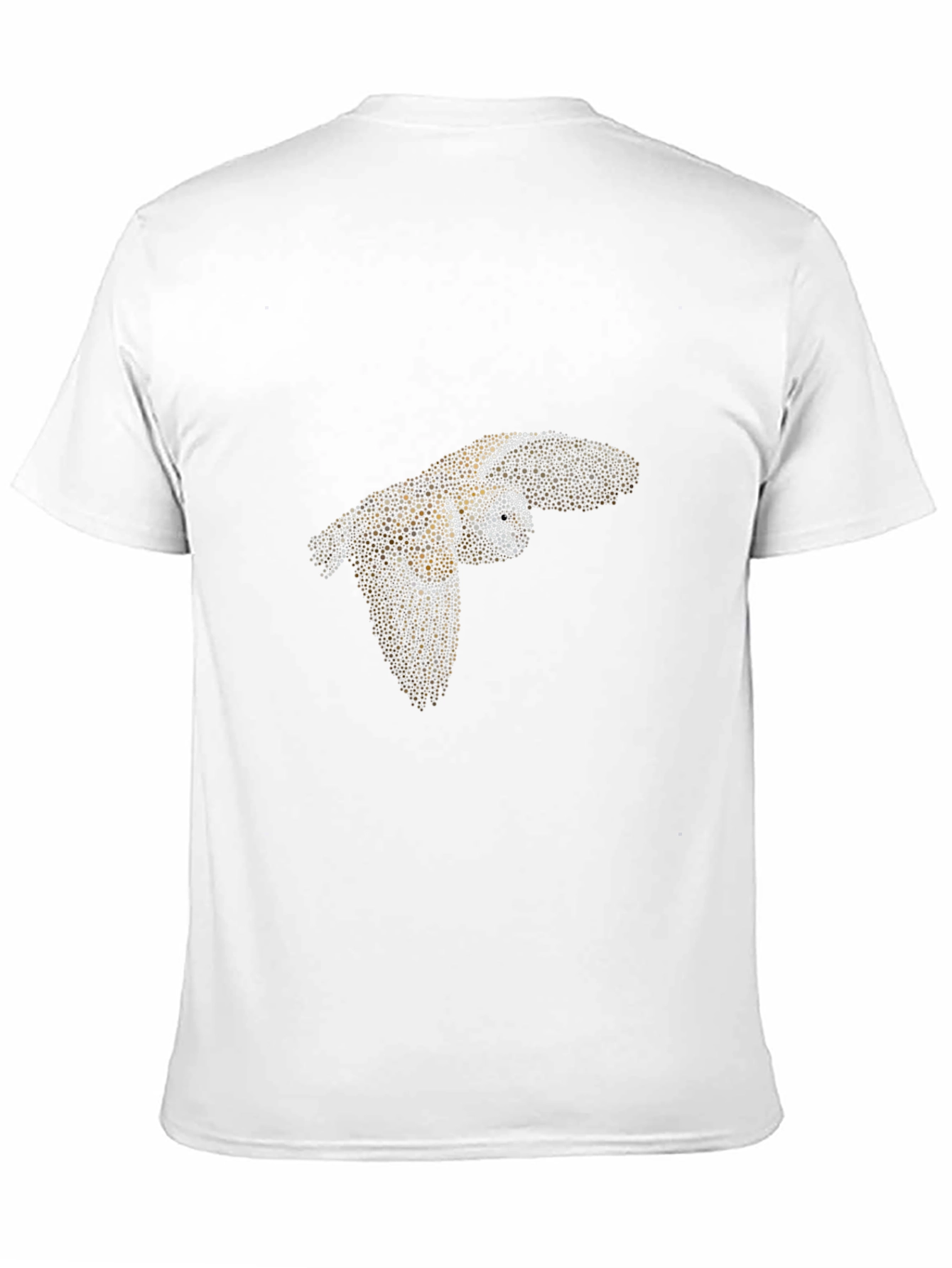 Black Owl Graphic Print Black T-Shirt view 11