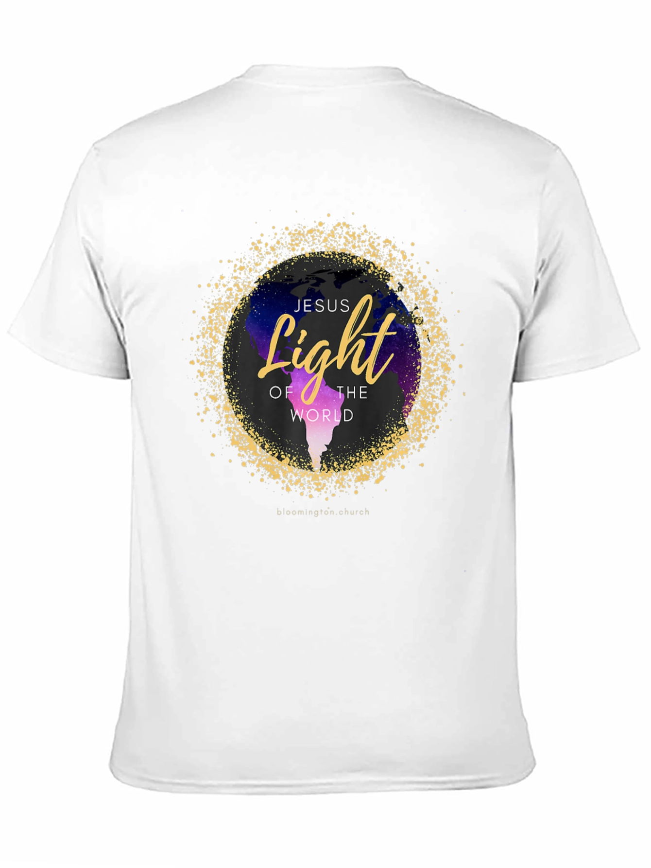 Black Jesus Light of the World Graphic T-Shirt view 11