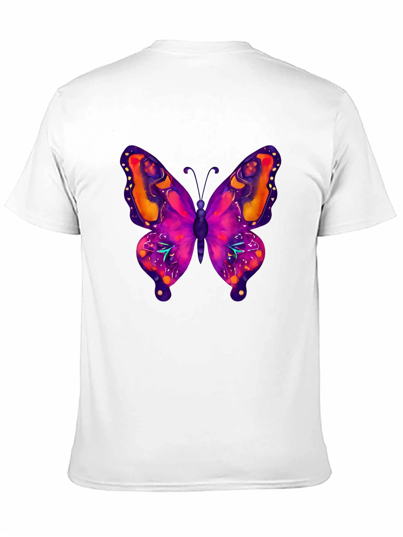 Black Butterfly Graphic Tee - Bold & Vibrant view 11