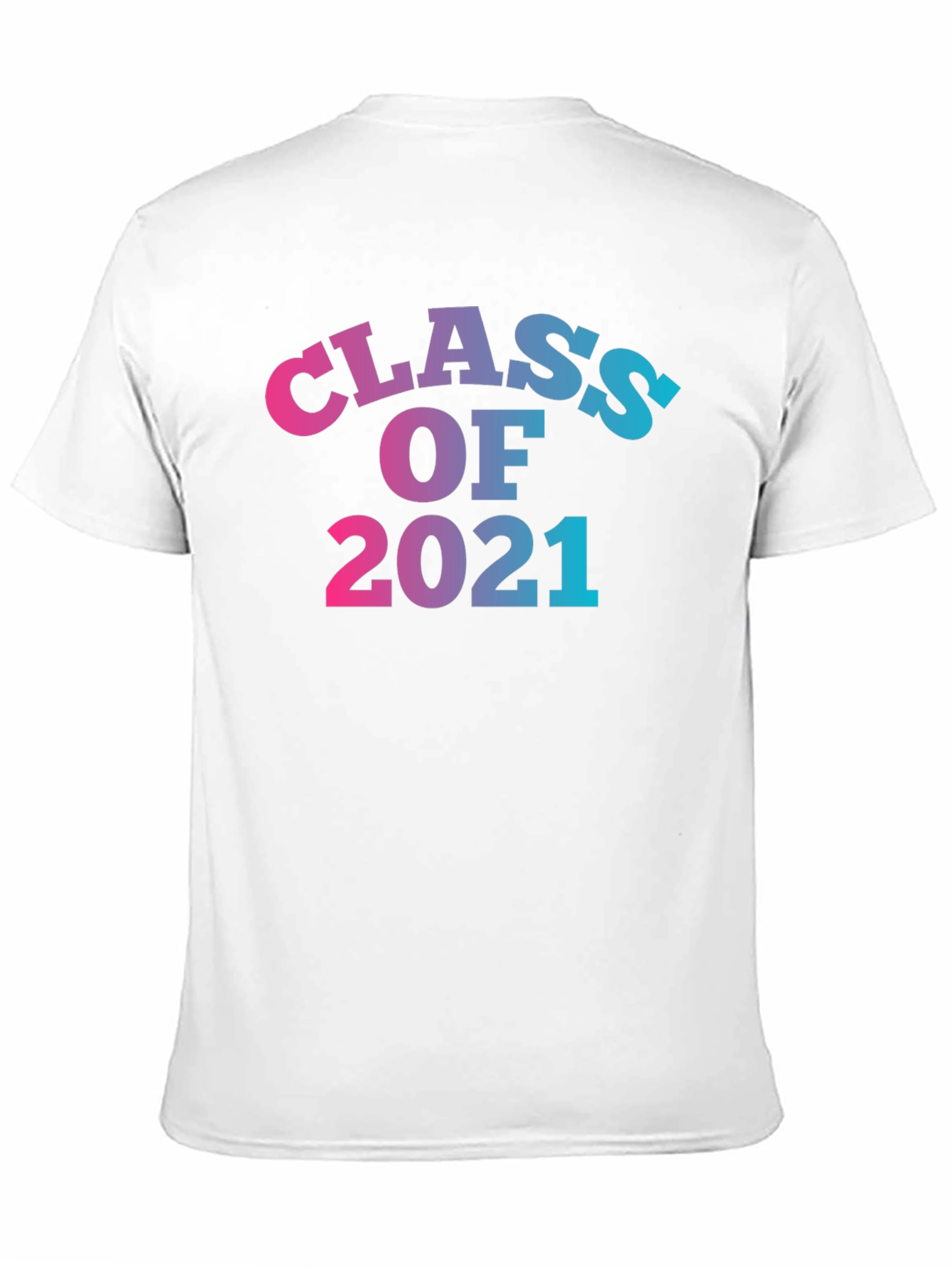 Black Class of 2021 Graduation T-Shirt view 11