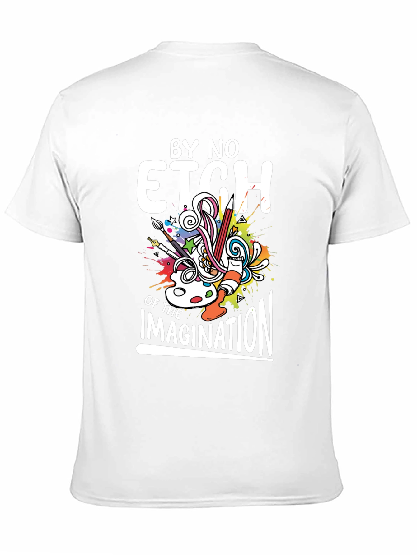 Black By No Etch Imagination Graphic Tee view 11