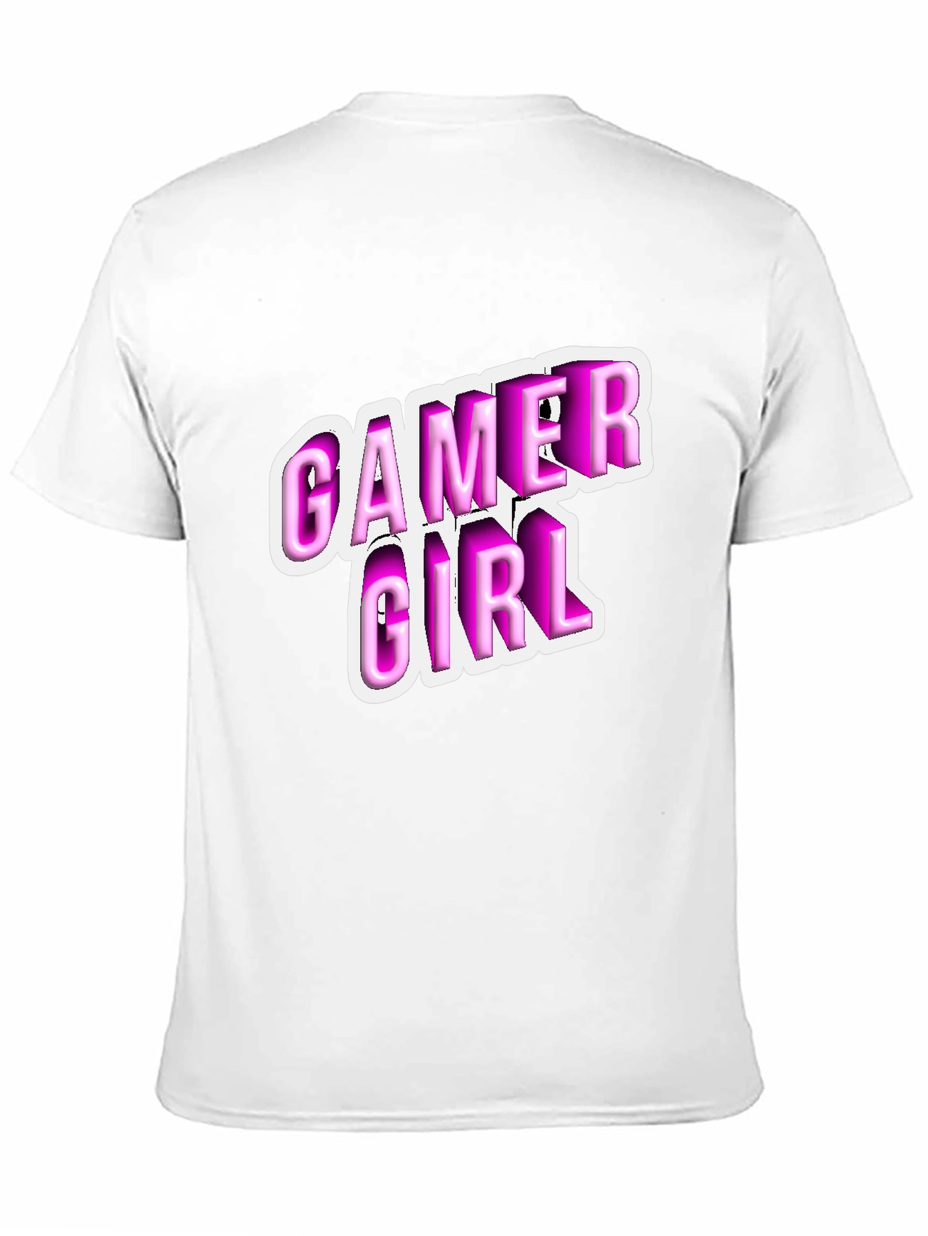 Black Gamer Girl Black T-Shirt - Playful Style view 11
