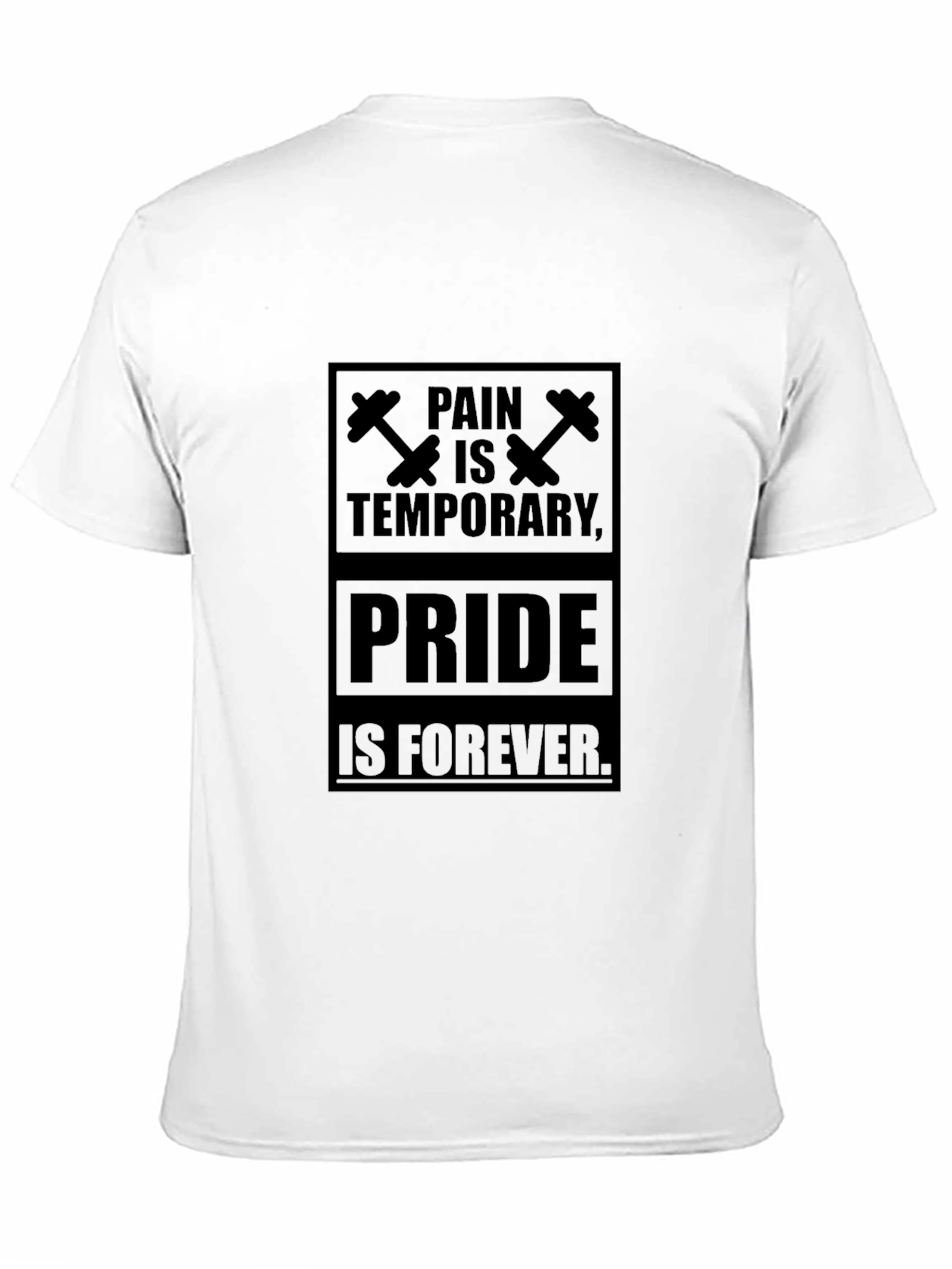 Black Pain is Temporary, Pride Forever T-Shirt view 11