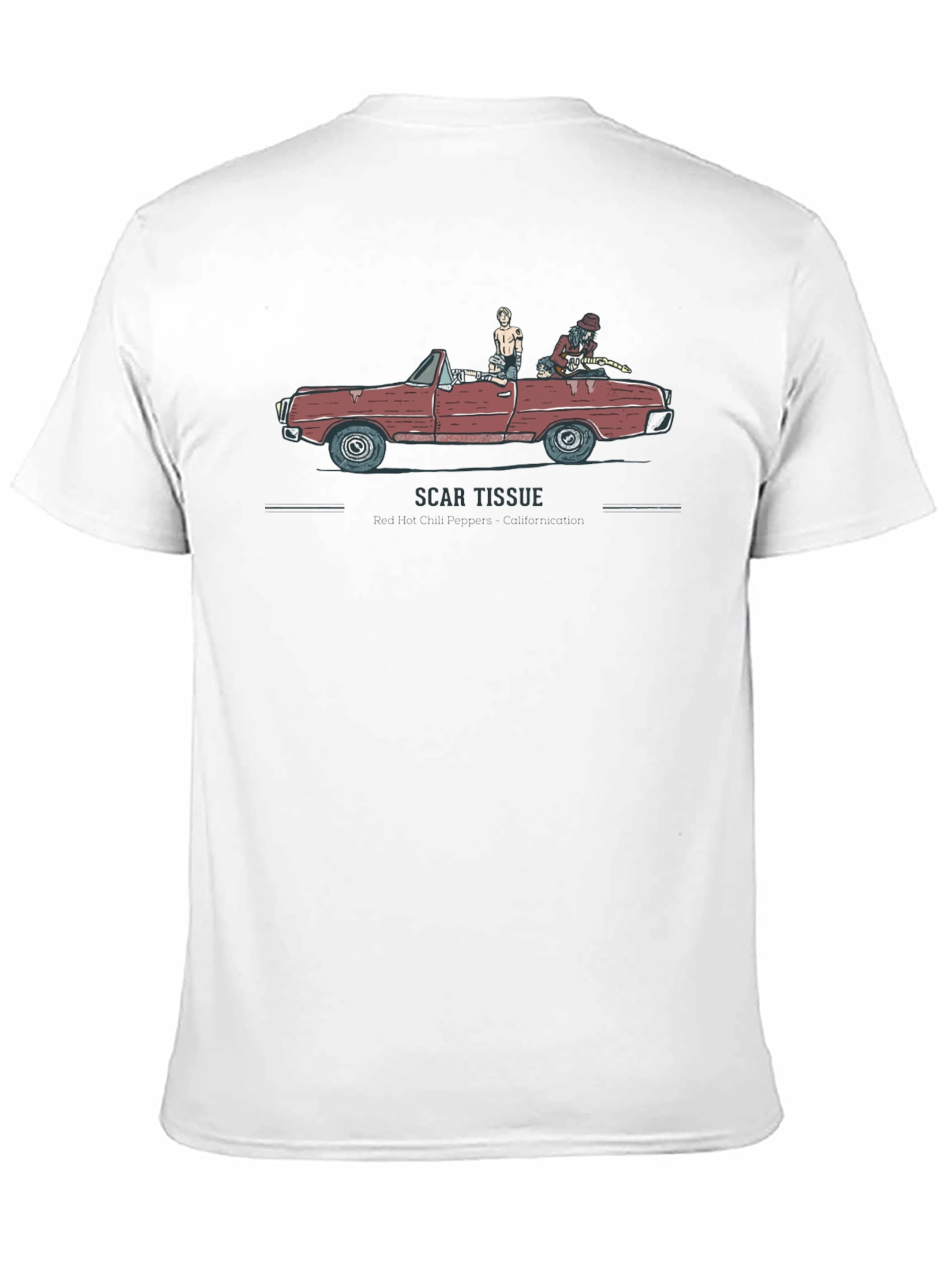 Black Scar Tissue Graphic T-Shirt view 11