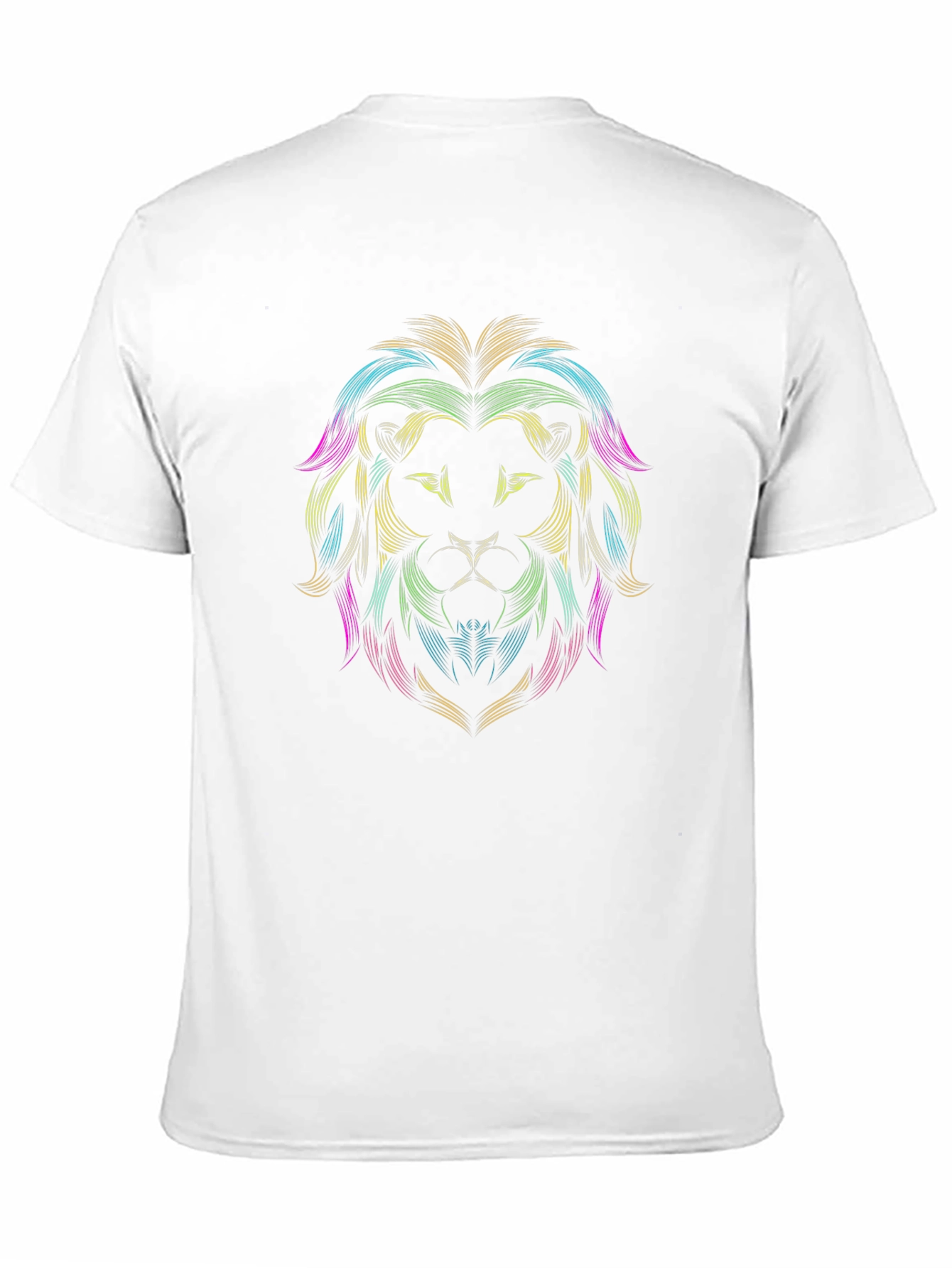 Black Lion Graphic Tee - Modern Art Design view 11