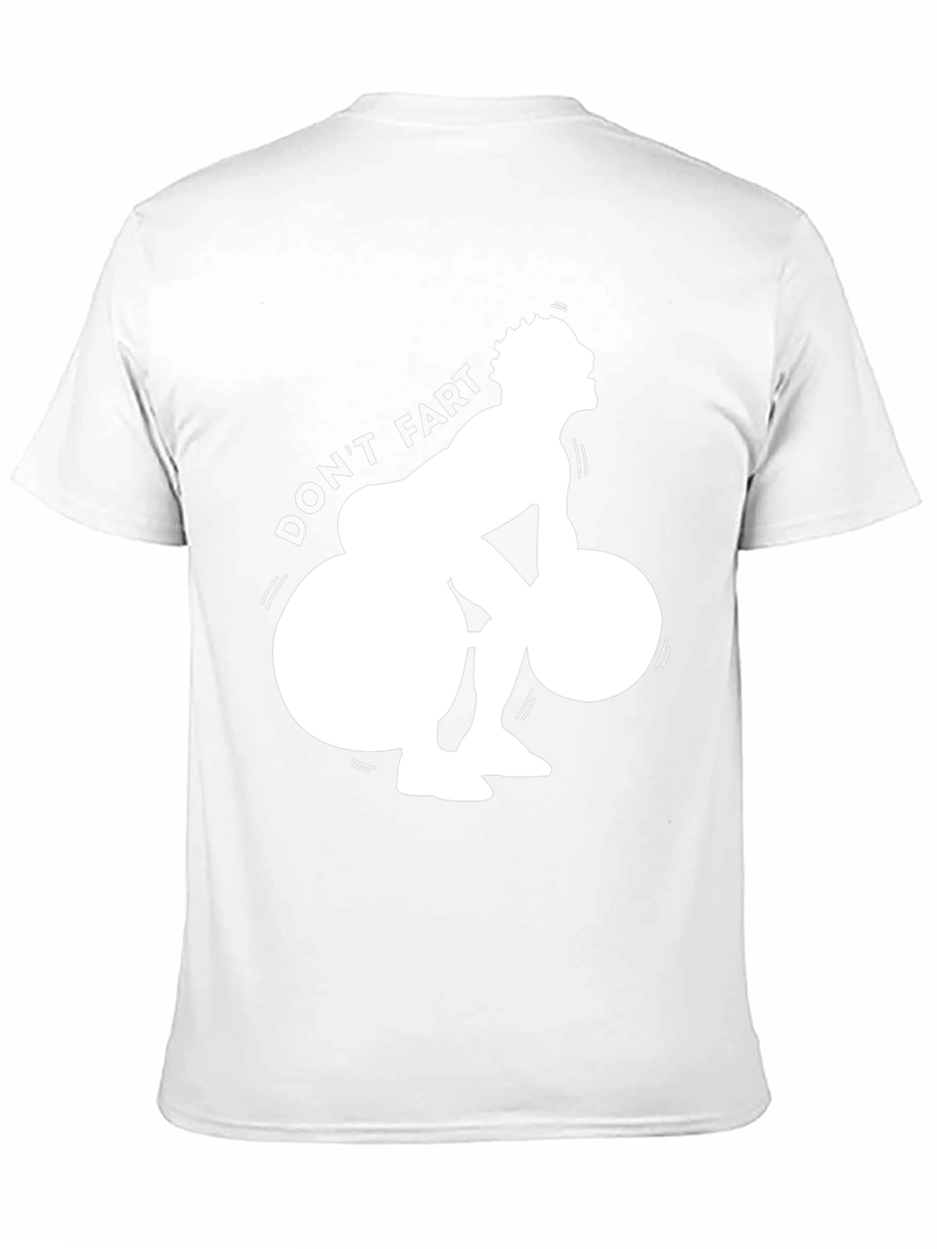 Black Don't Fart Weightlifting Graphic Tee view 11
