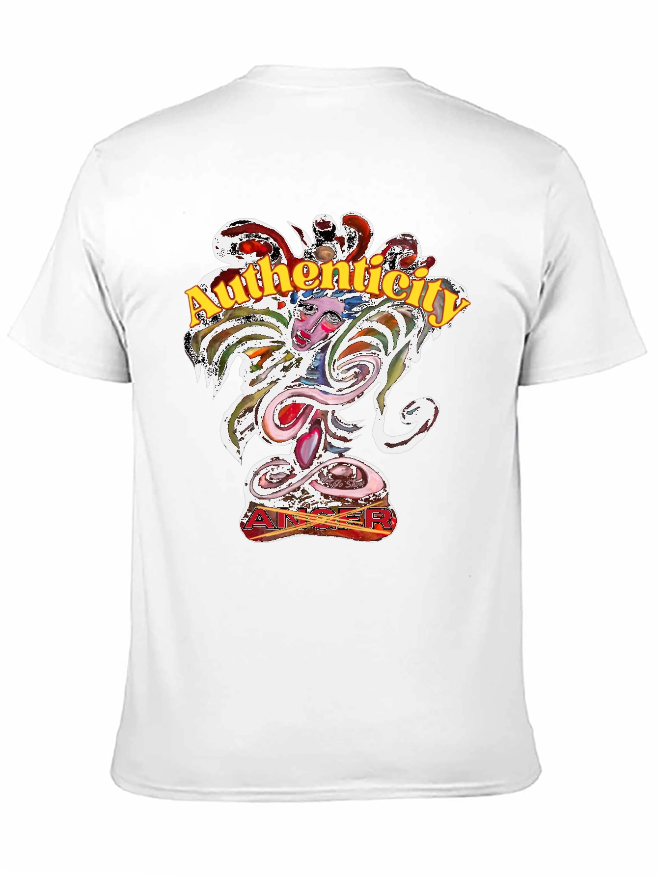 Black Authenticity Men's Graphic T-Shirt view 11