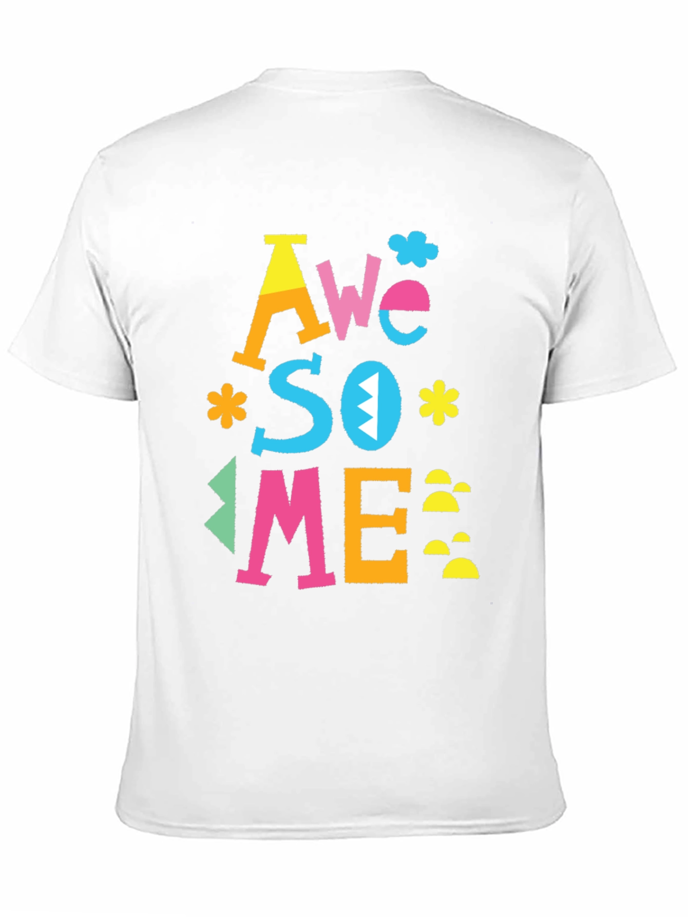 Black Awesome Graphic Tee - Men's Black T-Shirt view 11