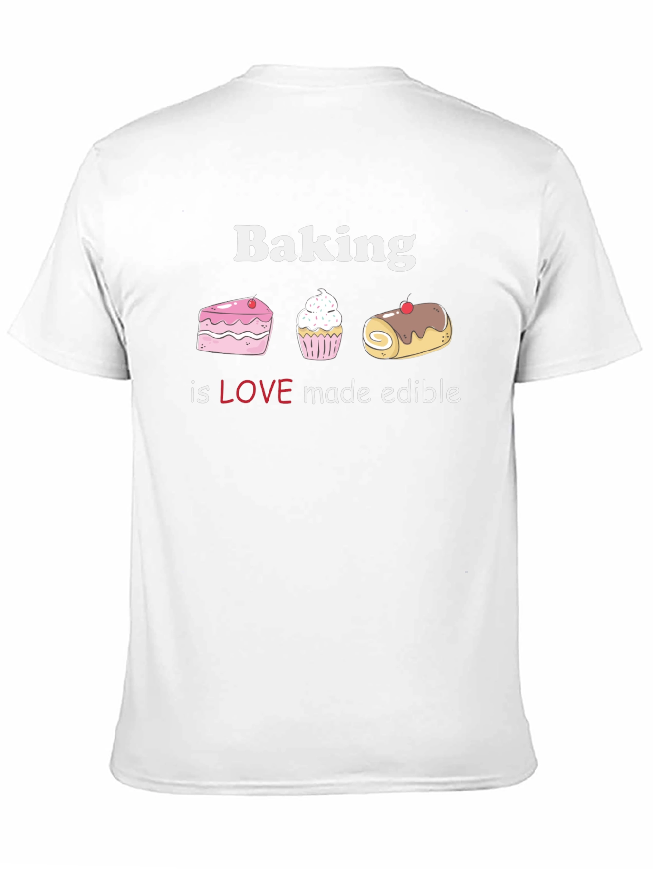 Black Baking is Love T-Shirt view 11