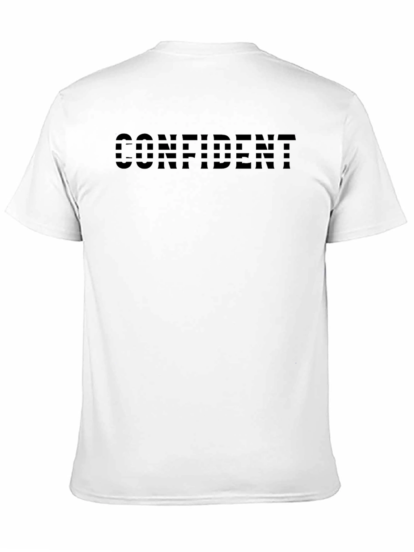 Black Confident Black T-Shirt view 11
