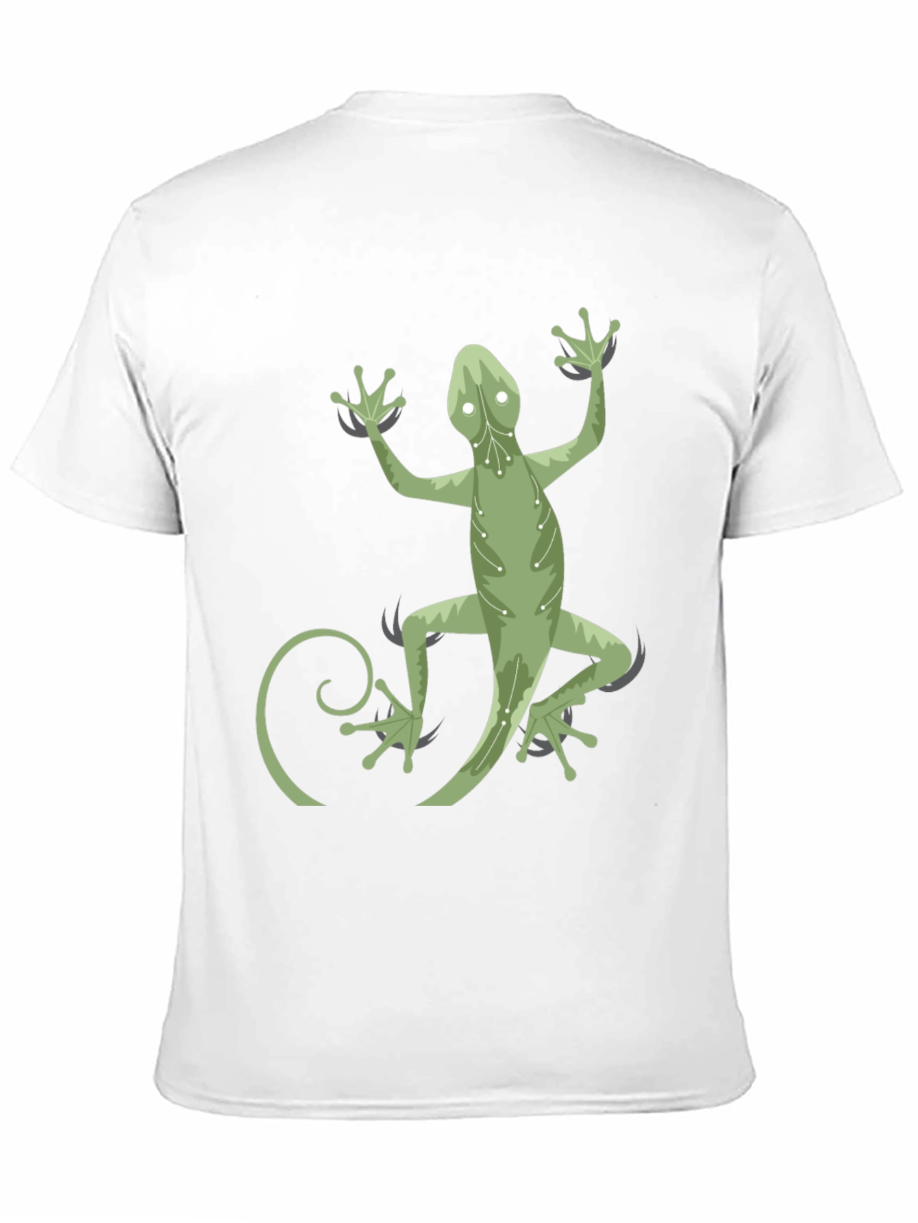 Black Gecko Circuitry Graphic Tee - Cool Casual Wear view 11