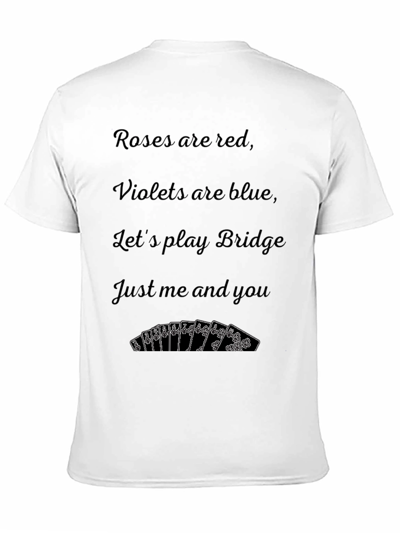 Black Roses are Red Bridge Poem Graphic T-Shirt view 11