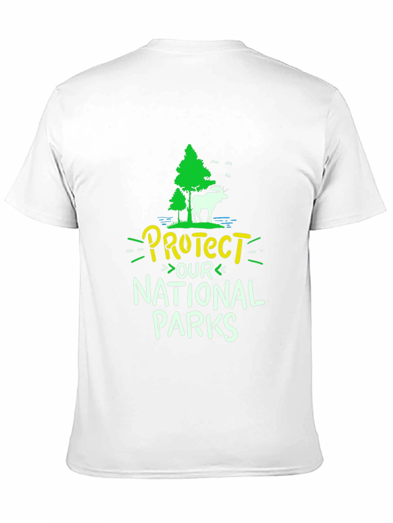 Black Protect Our National Parks Graphic Tee view 11