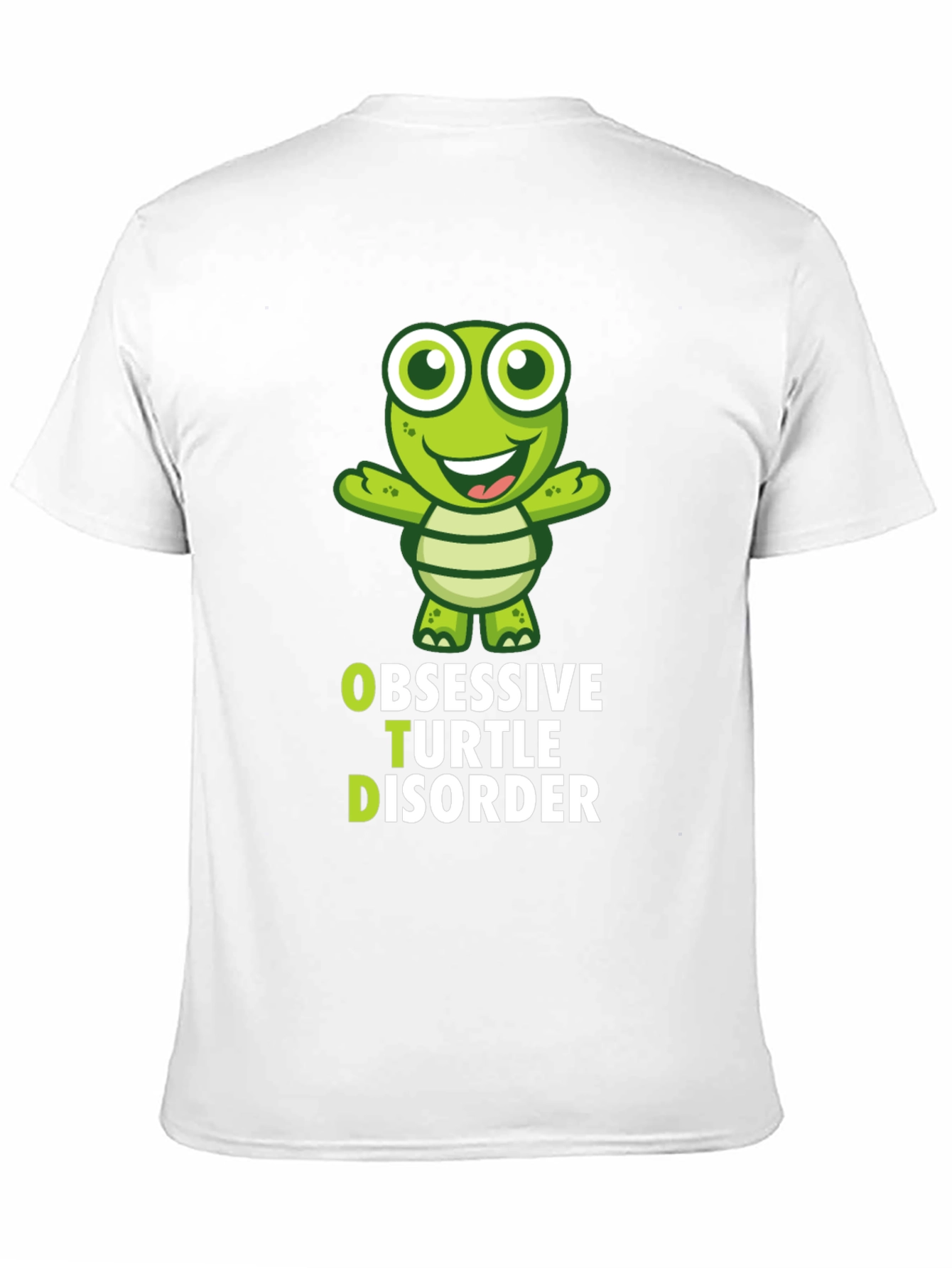 Black Obsessive Turtle Disorder T-Shirt Funny Turtle Lover Gift view 11