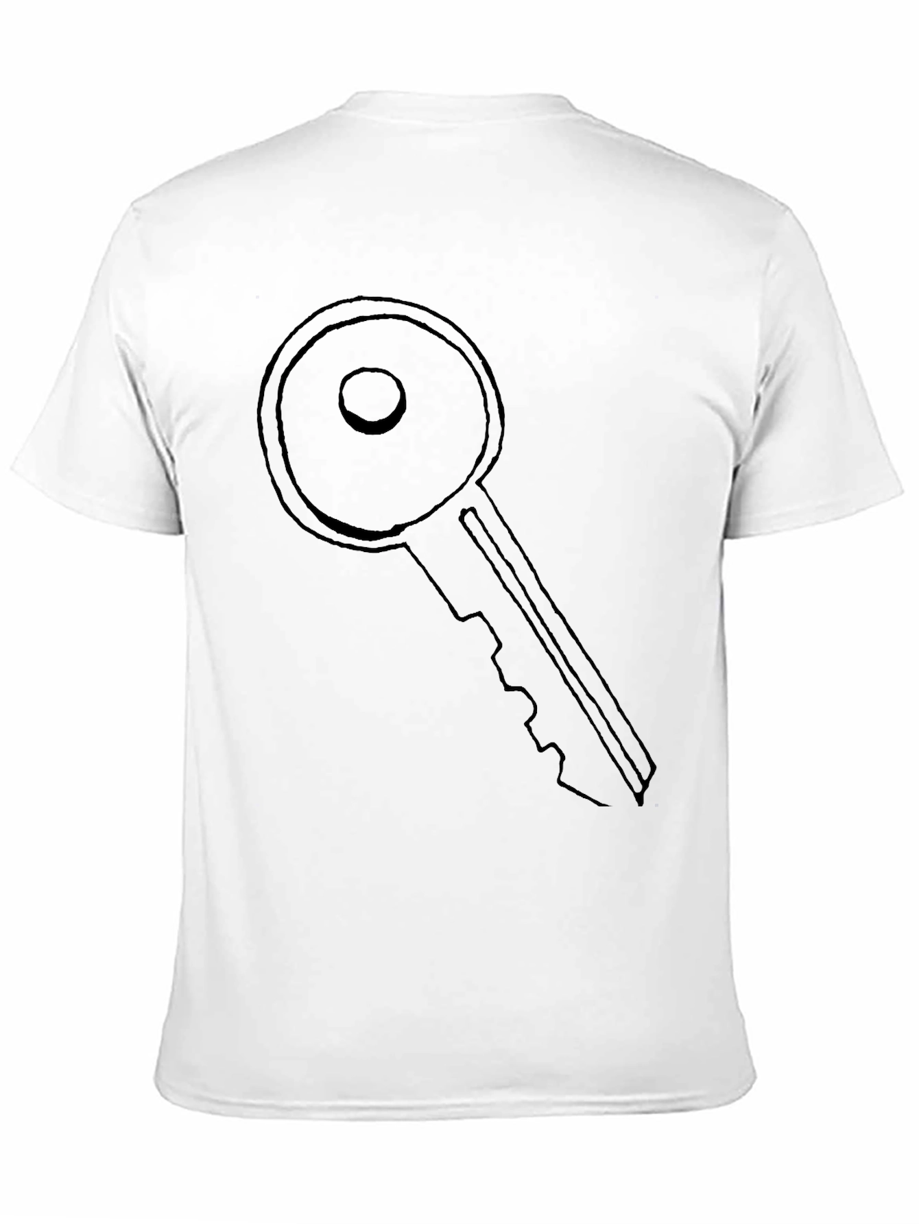 Black Key Graphic Tee - Unlock Your Style! view 11