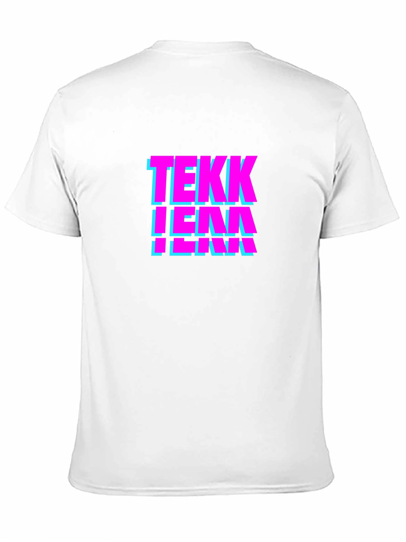 Black Tekk Tee: Retro Style Graphic T-Shirt view 11