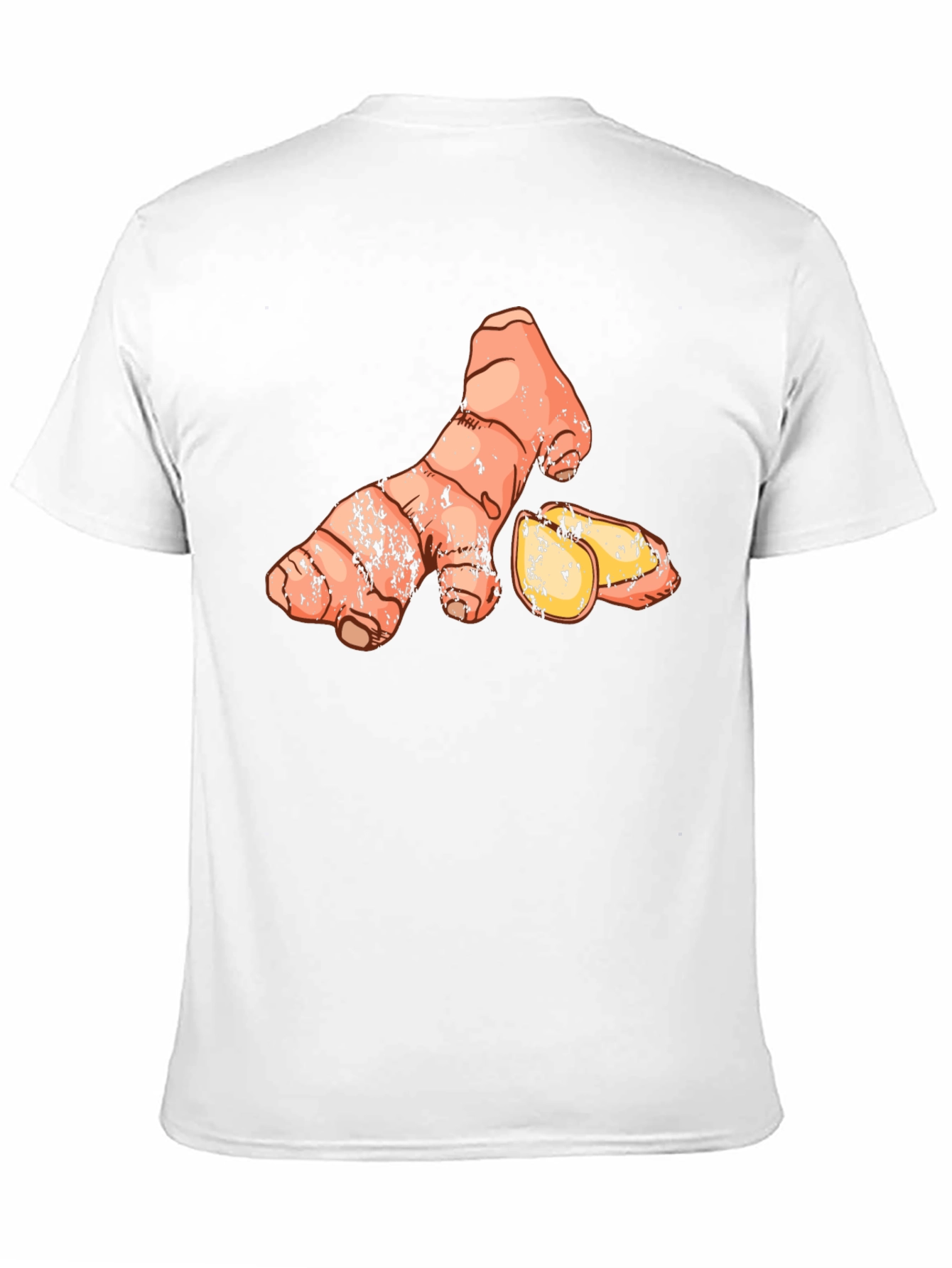 Black Ginger Graphic T-Shirt - Unisex Black Tee view 11