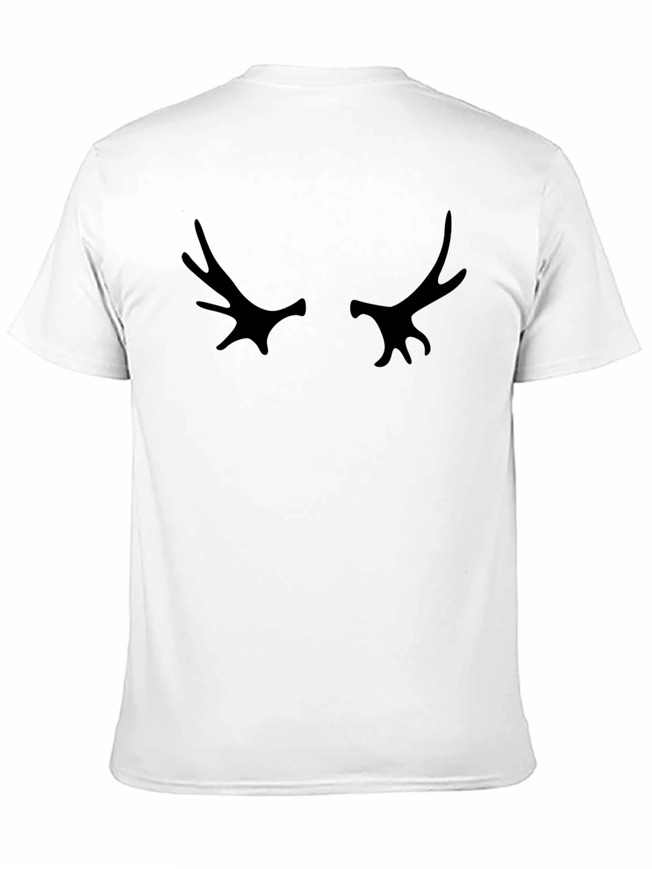 Black Antler Graphic Tee - Men's Black T-Shirt view 11