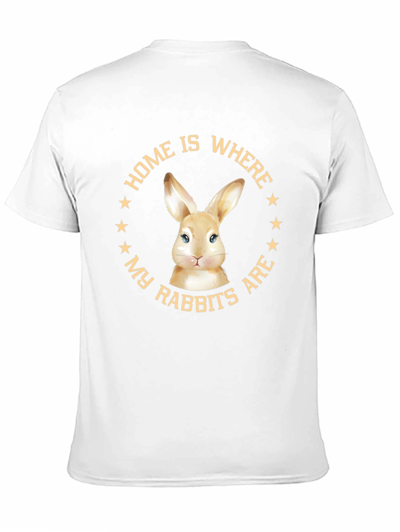 Home Is Where My Rabbits Are Graphic Tee - 11