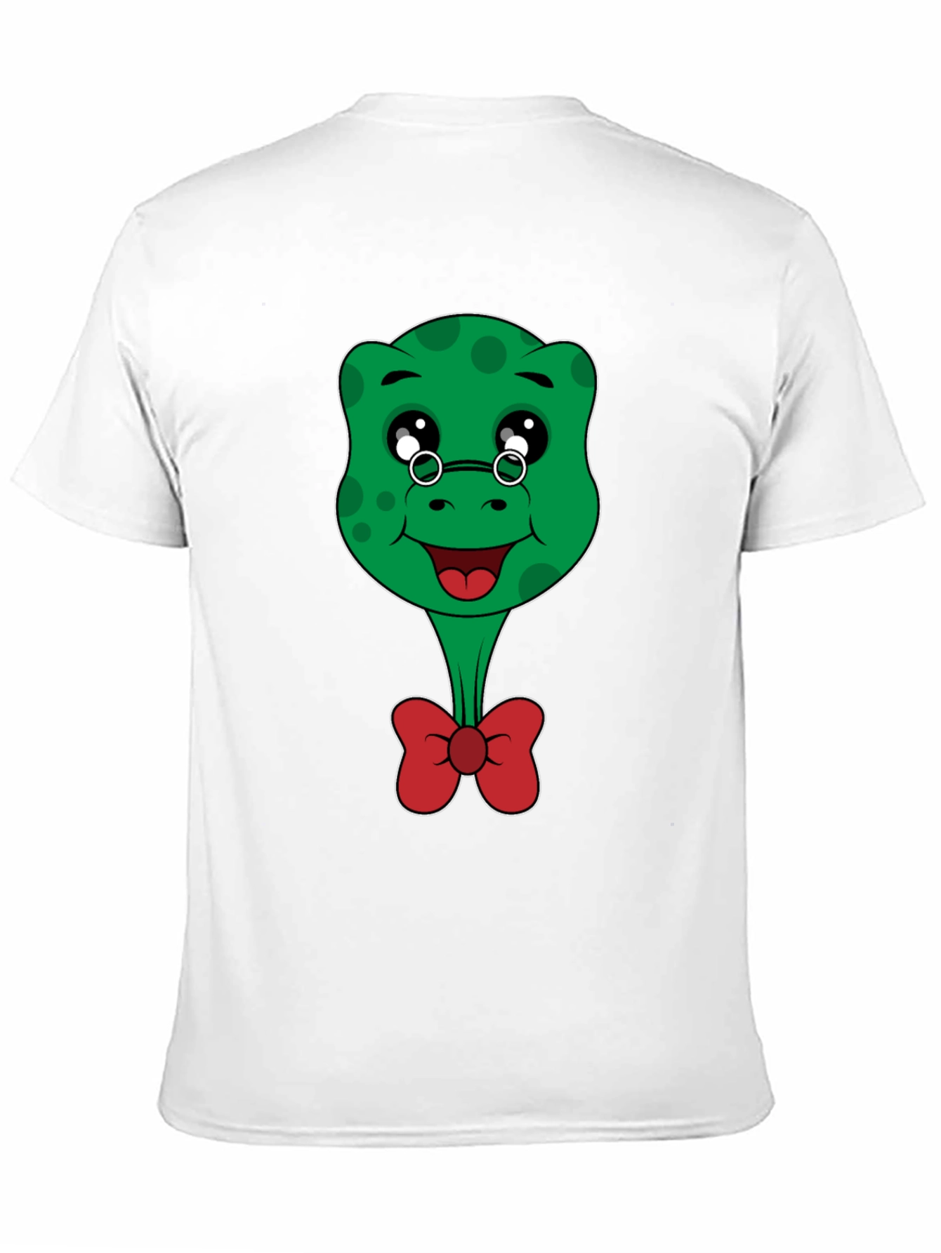 Black Cartoon Turtle T-Shirt - Cute & Playful Design view 11