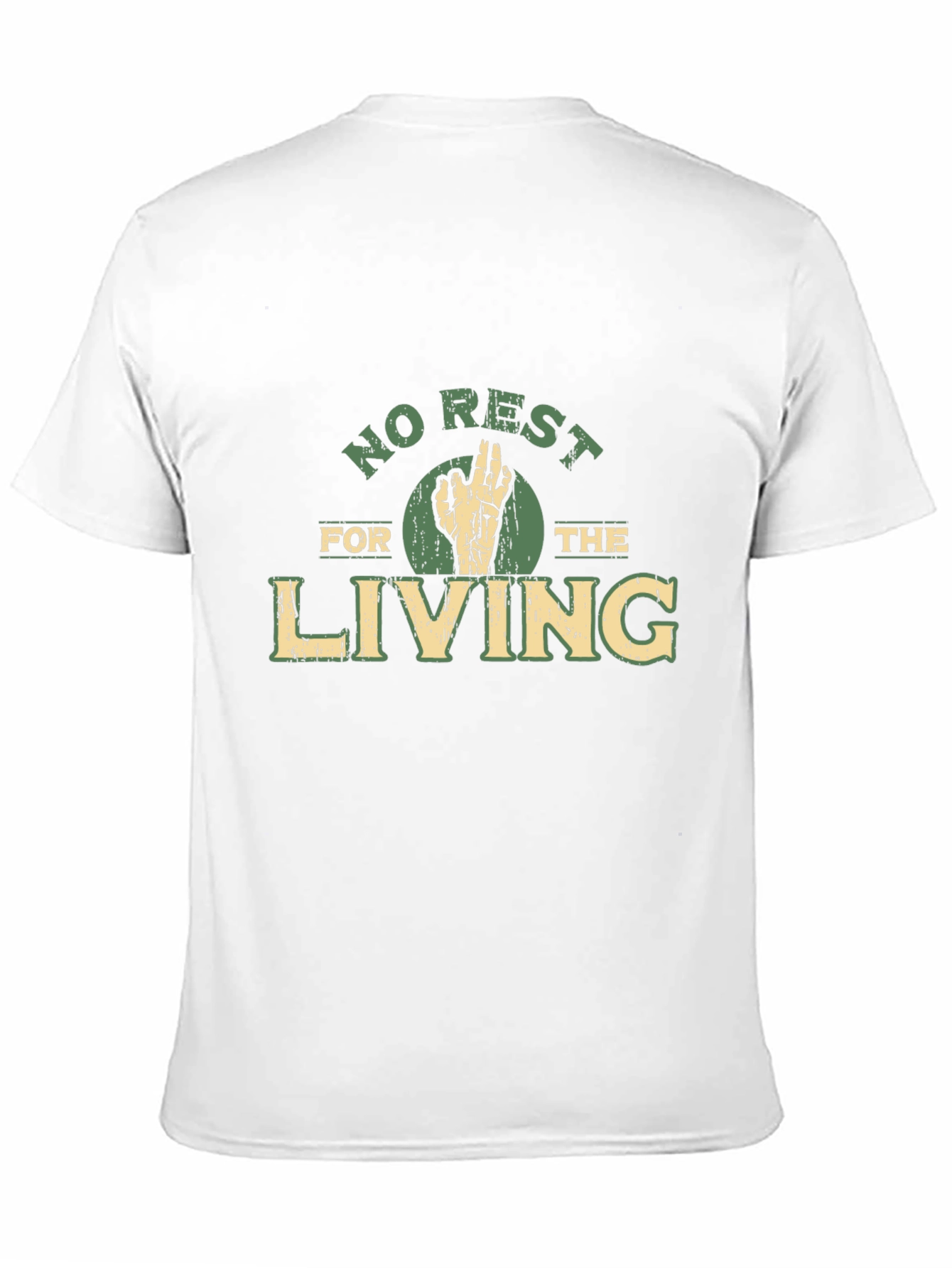 Black No Rest For The Living Graphic T-Shirt view 11