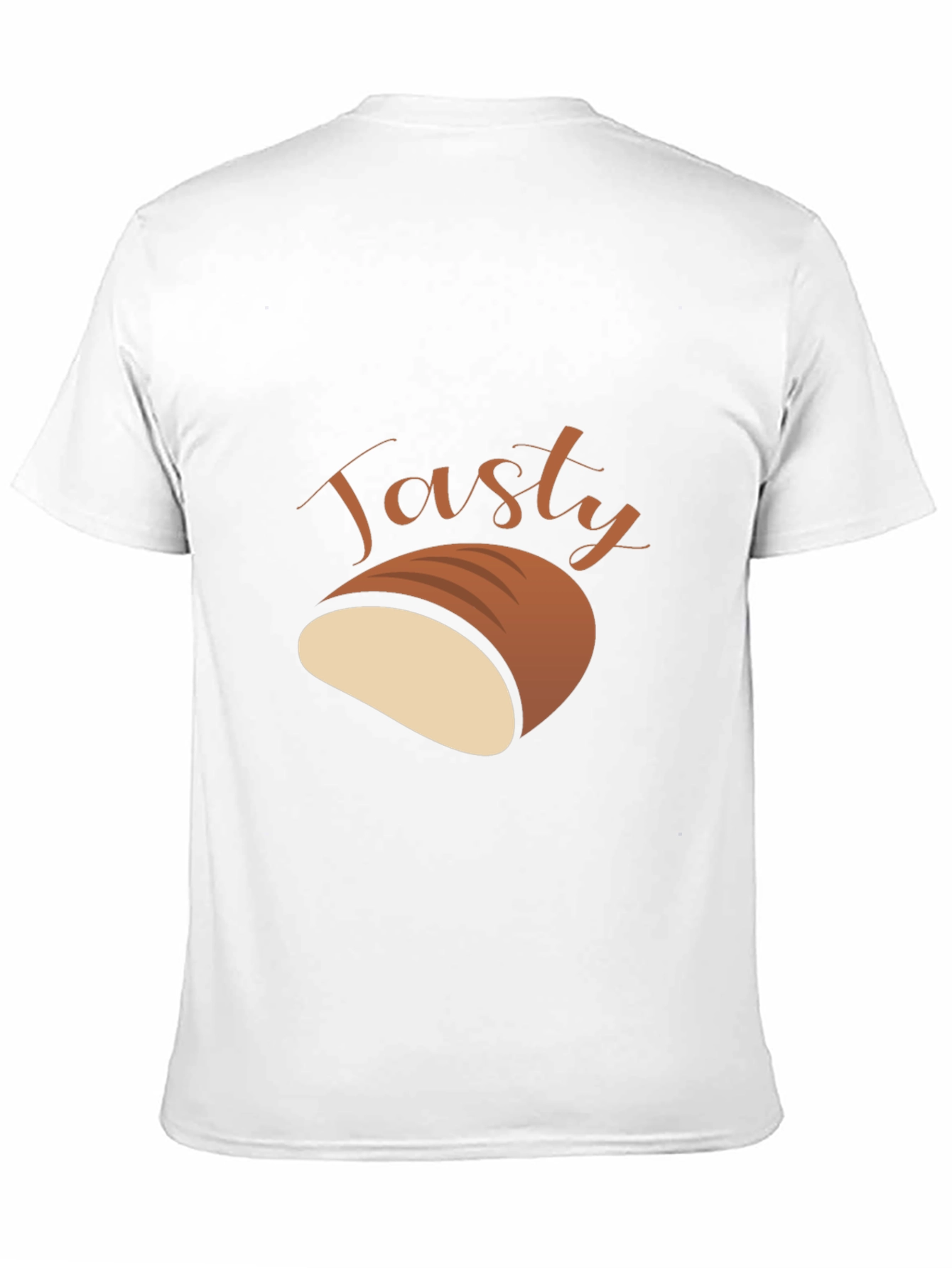 Black Tasty Bread Graphic T-Shirt - Unisex Casual Tee view 11