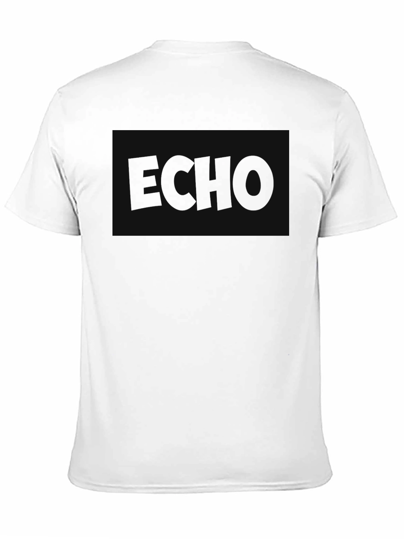 Black Men's Black Echo Graphic T-Shirt view 11