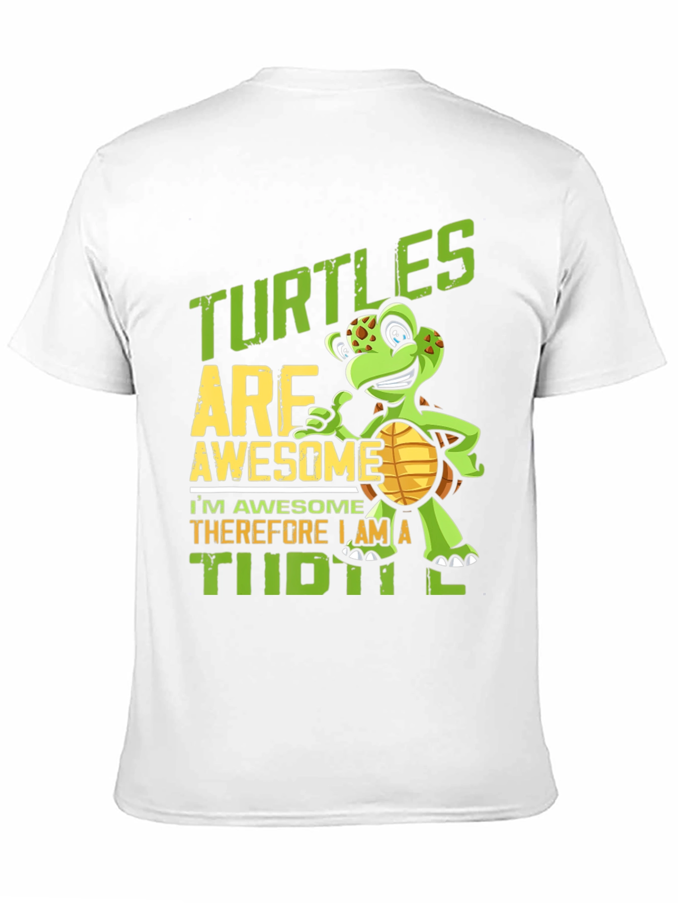 Black Turtle Awesome Graphic T-Shirt view 11