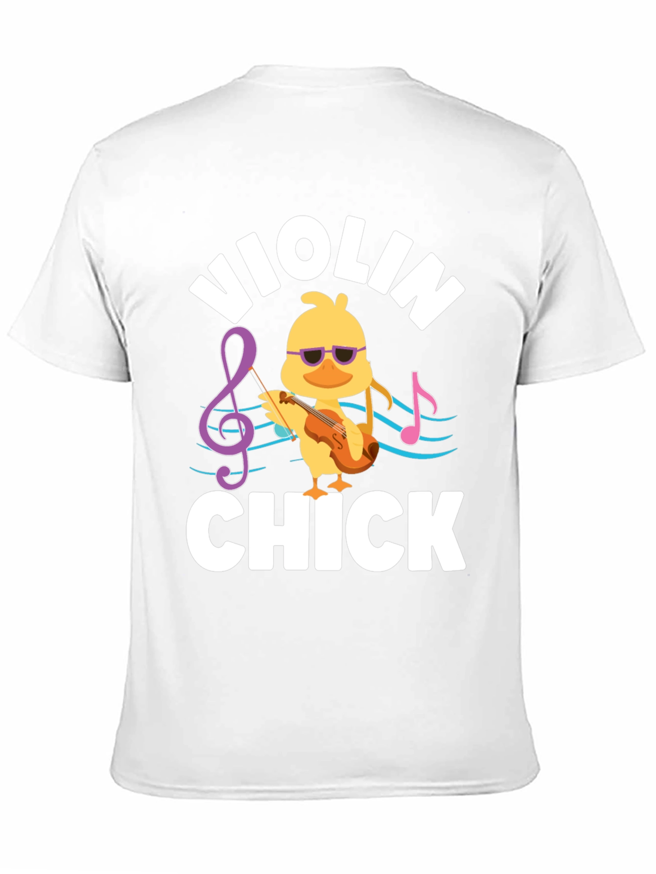 Black Violin Chick Graphic T-Shirt view 11