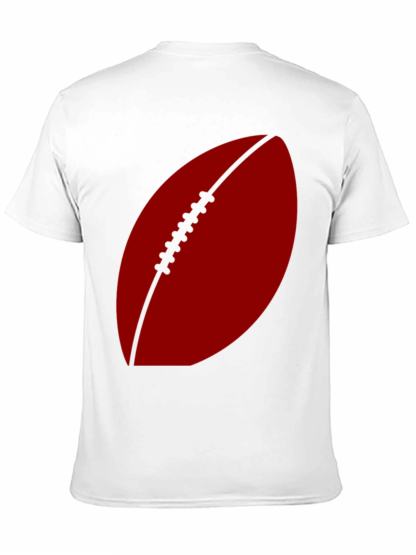 Black Football Graphic Tee - Casual Sportswear view 11