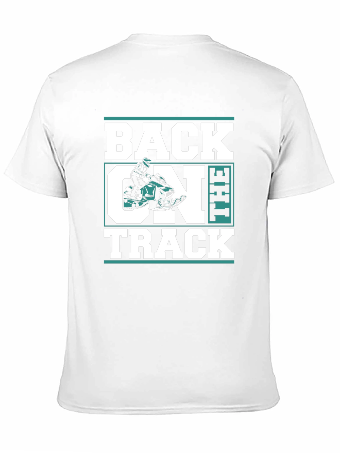 Black Back On The Track Graphic Tee view 11