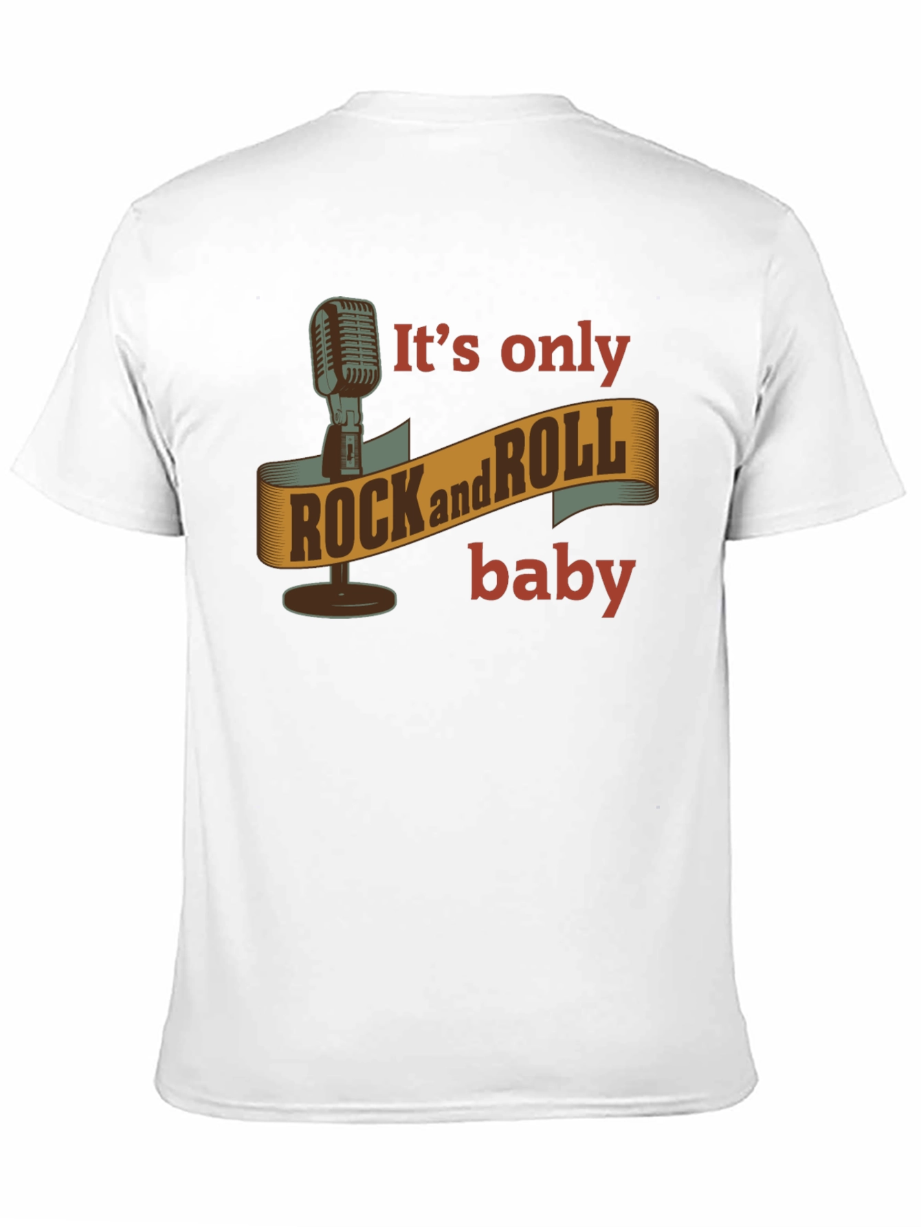 Black Rock and Roll Baby Graphic Tee view 11