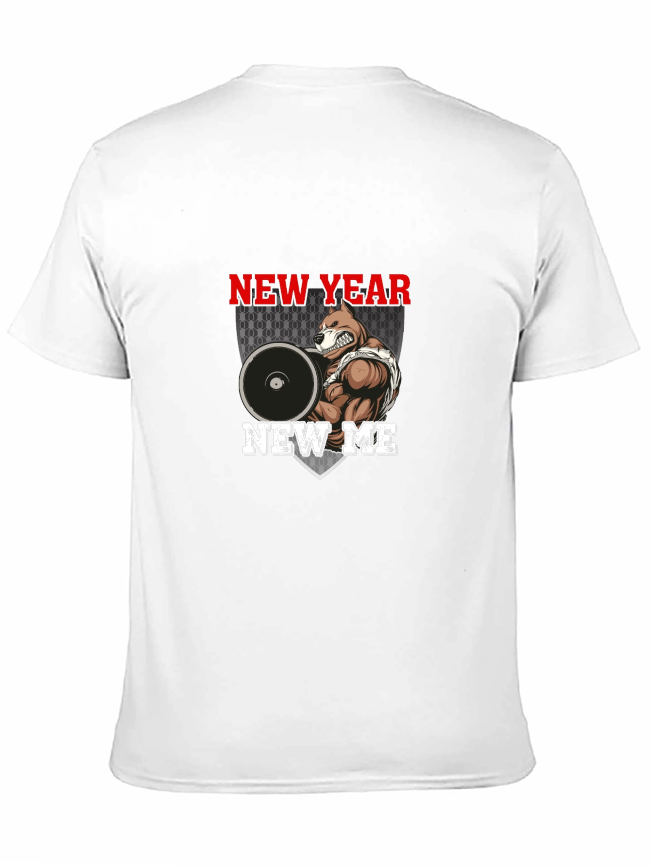 Black New Year New Me Graphic Tee - Black Cotton view 11