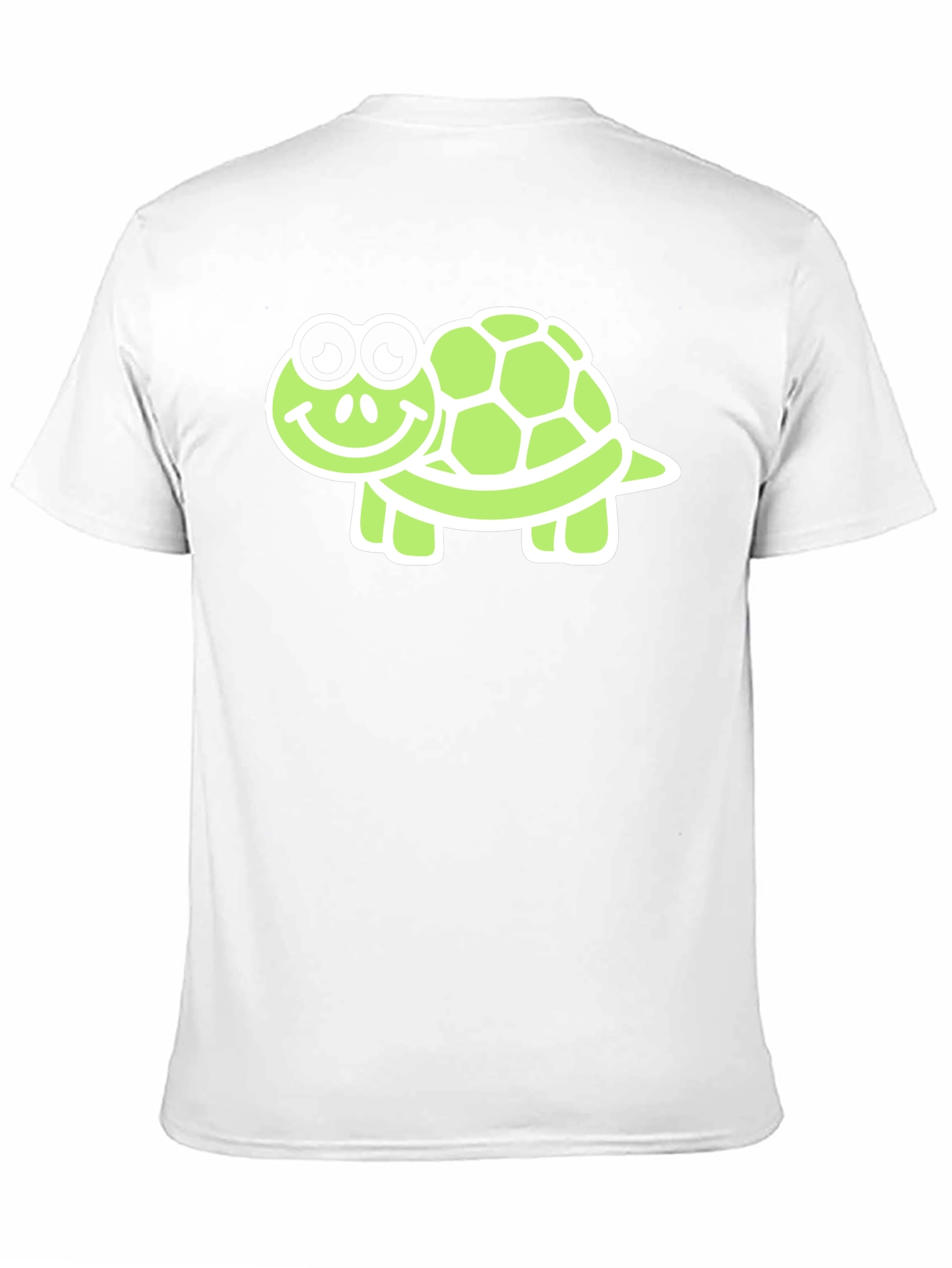 Black Cute Turtle Graphic Tee - Black view 11