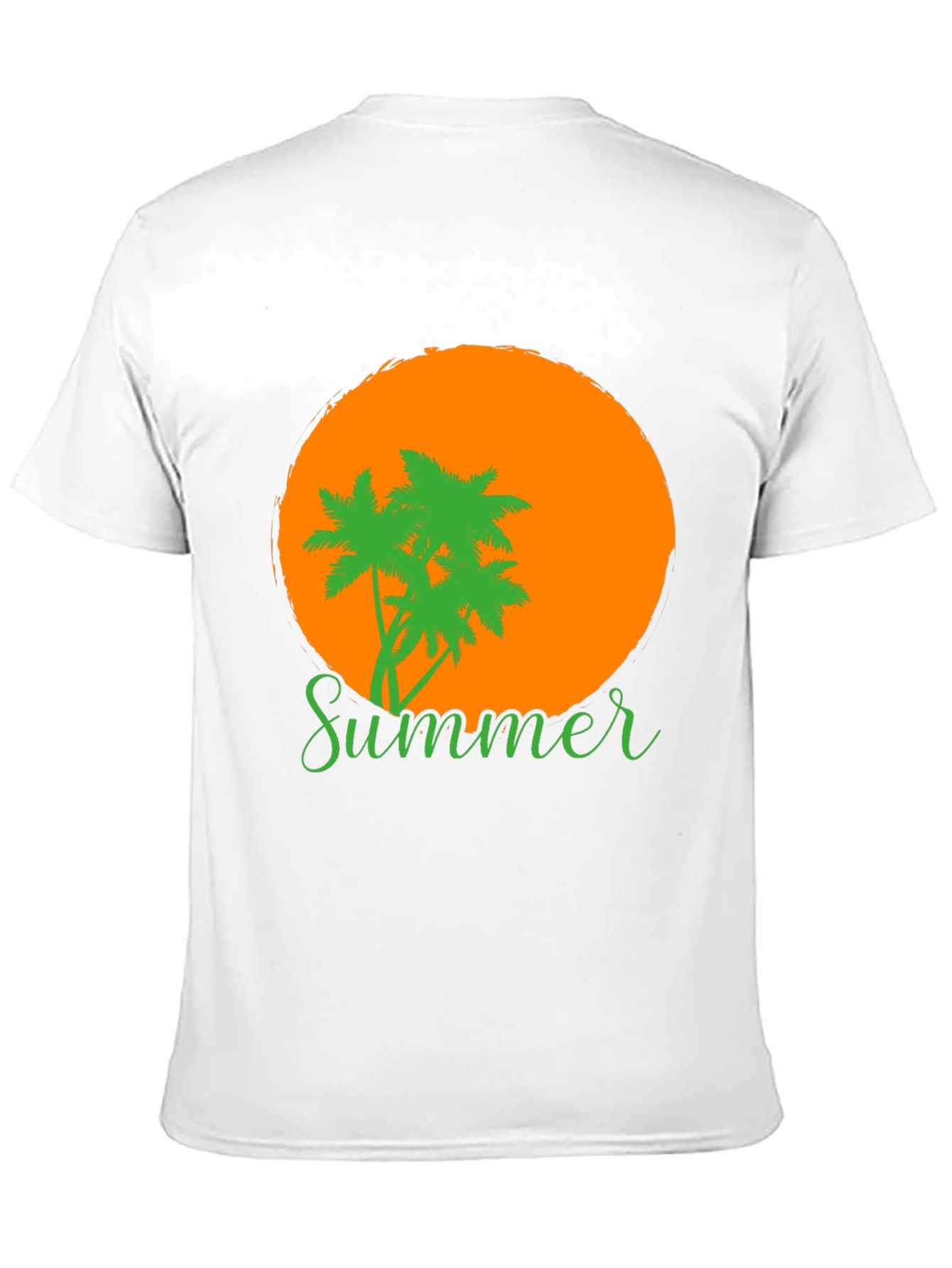 Black Summer Vibes T-Shirt: Palm Trees & Sunset Graphic Tee view 11