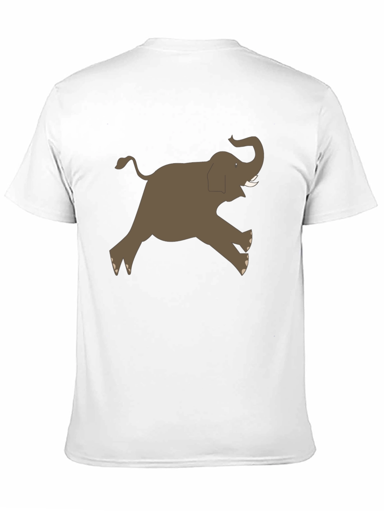 Black Elephant Graphic Tee - Men's Black T-Shirt view 11