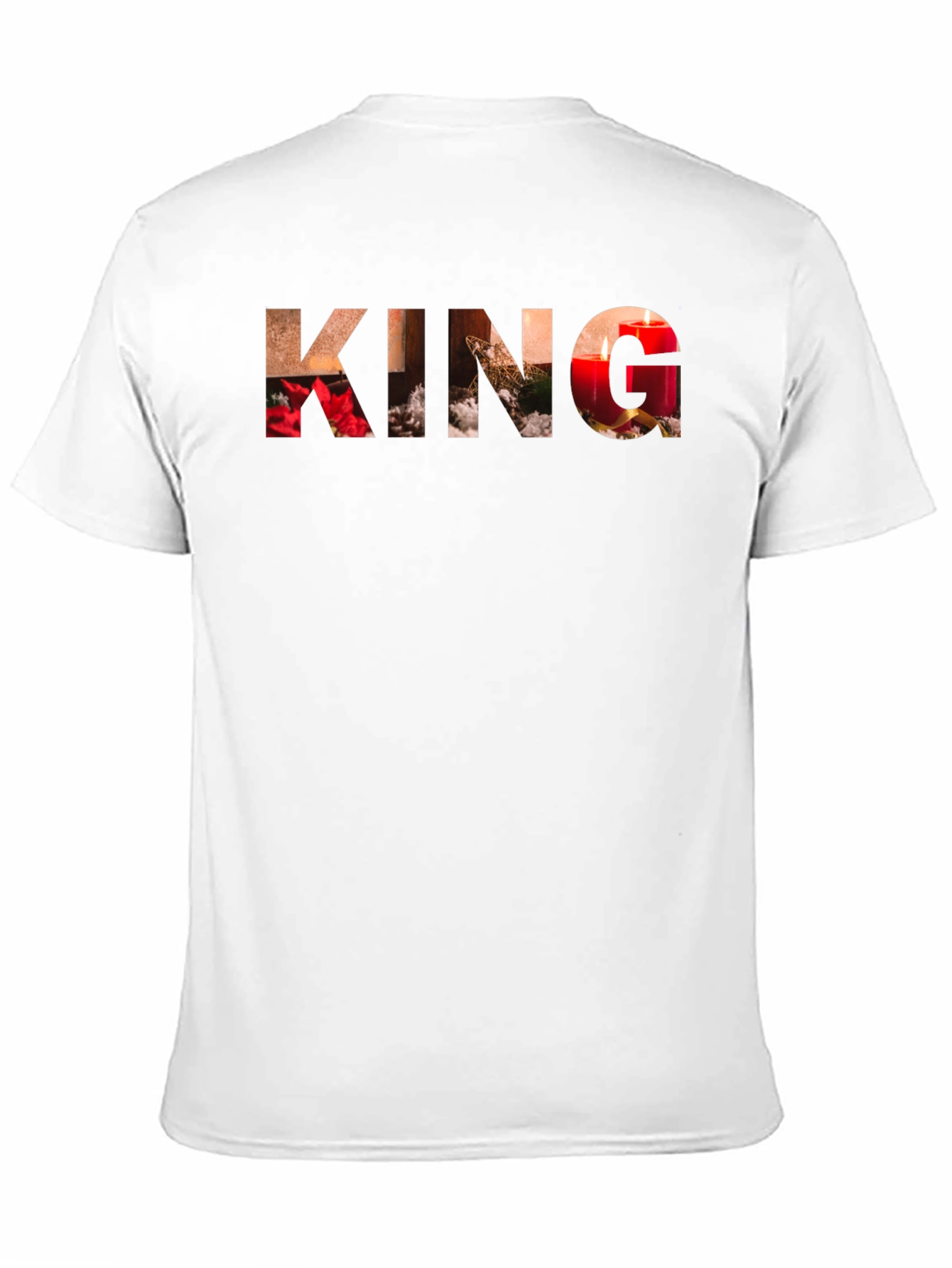 Black King Holiday T-Shirt - Festive Celebration view 11