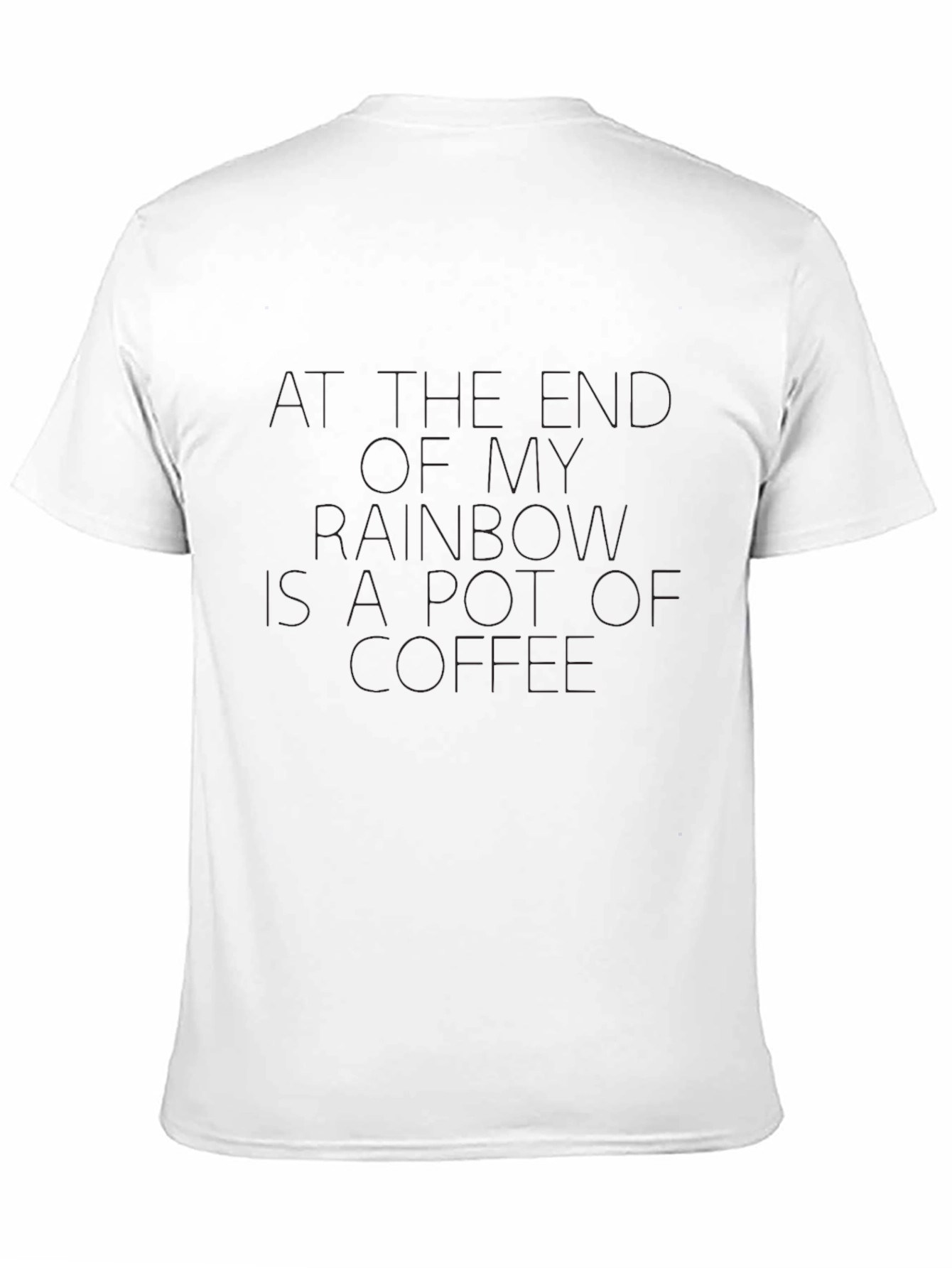 Black Coffee Rainbow Black Graphic Tee view 11