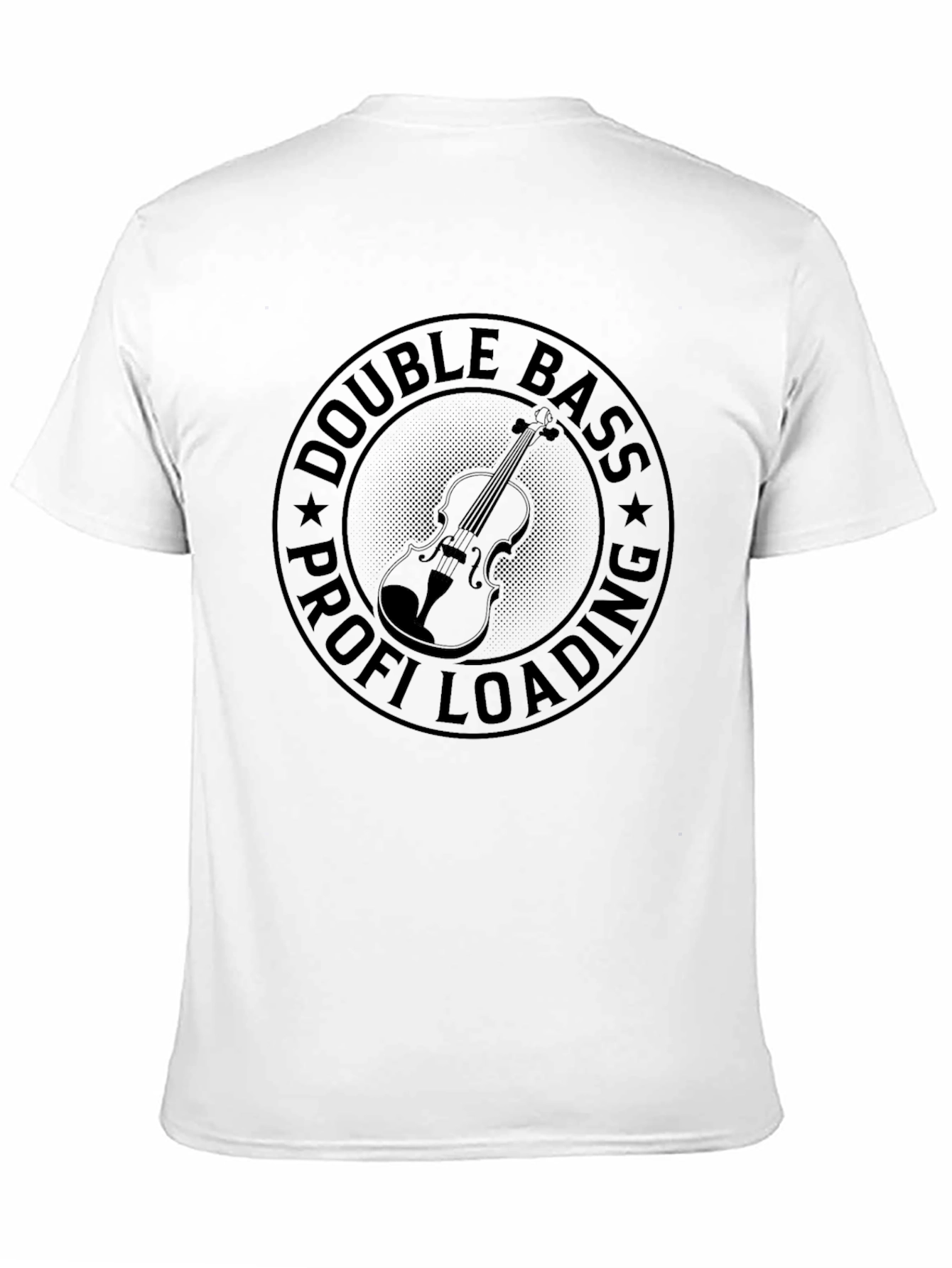 Black Double Bass Profi Loading Black T-Shirt view 11