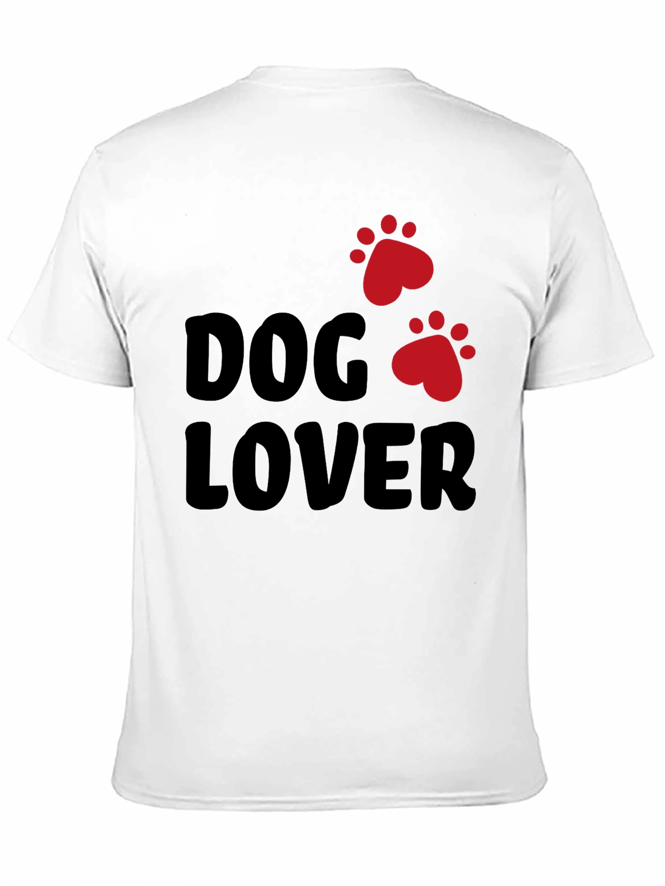 Black Dog Lover Graphic Tee - Casual Wear view 11