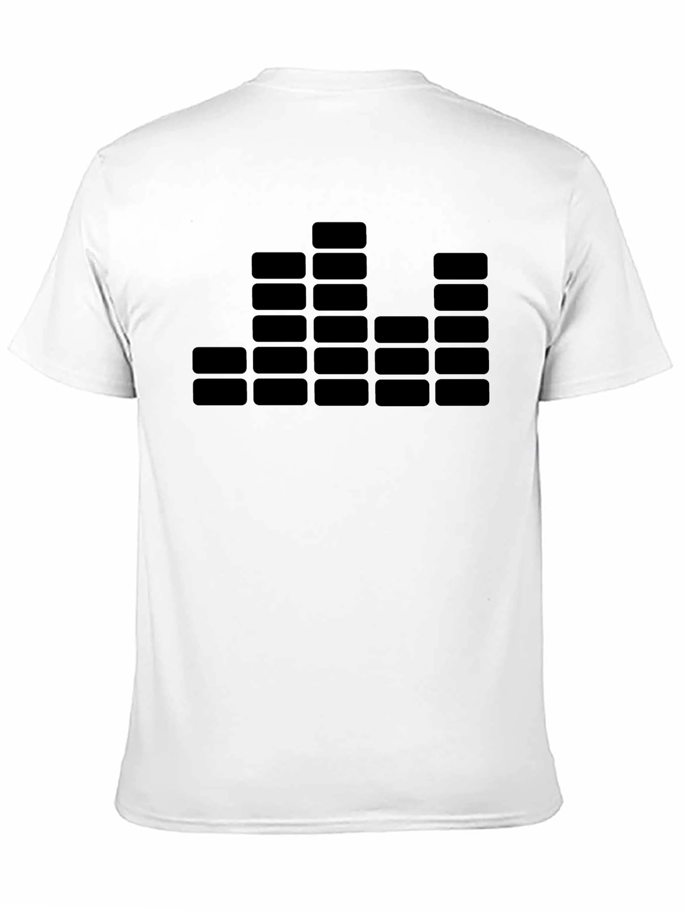 Black EQ Graphic Tee - Black Graphic Print Shirt view 11