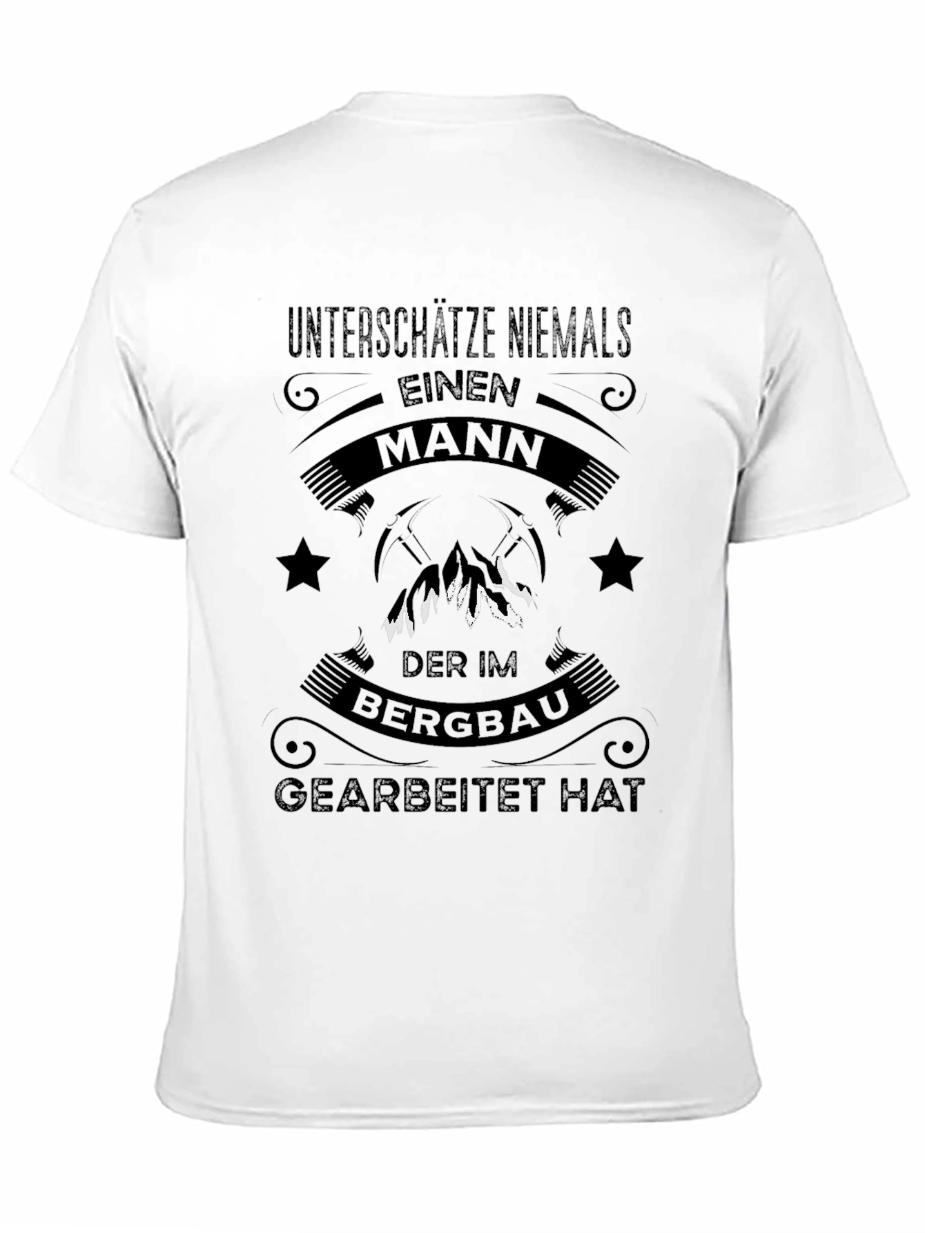 Black Unterschätze Niemals T-Shirt view 11