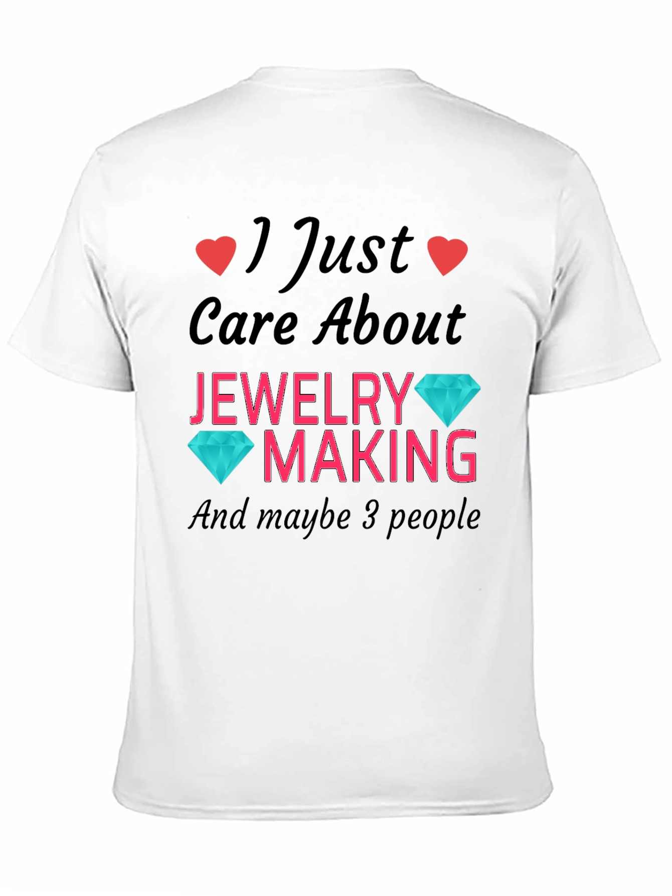 Black Jewelry Making Lover T-Shirt view 11