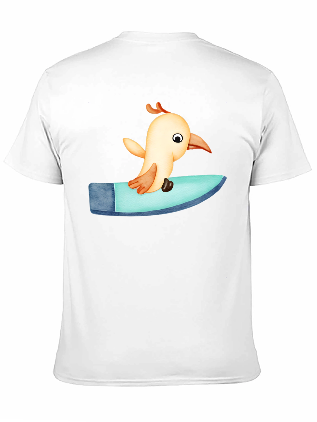 Black Bird Surfing Tee - Black view 11