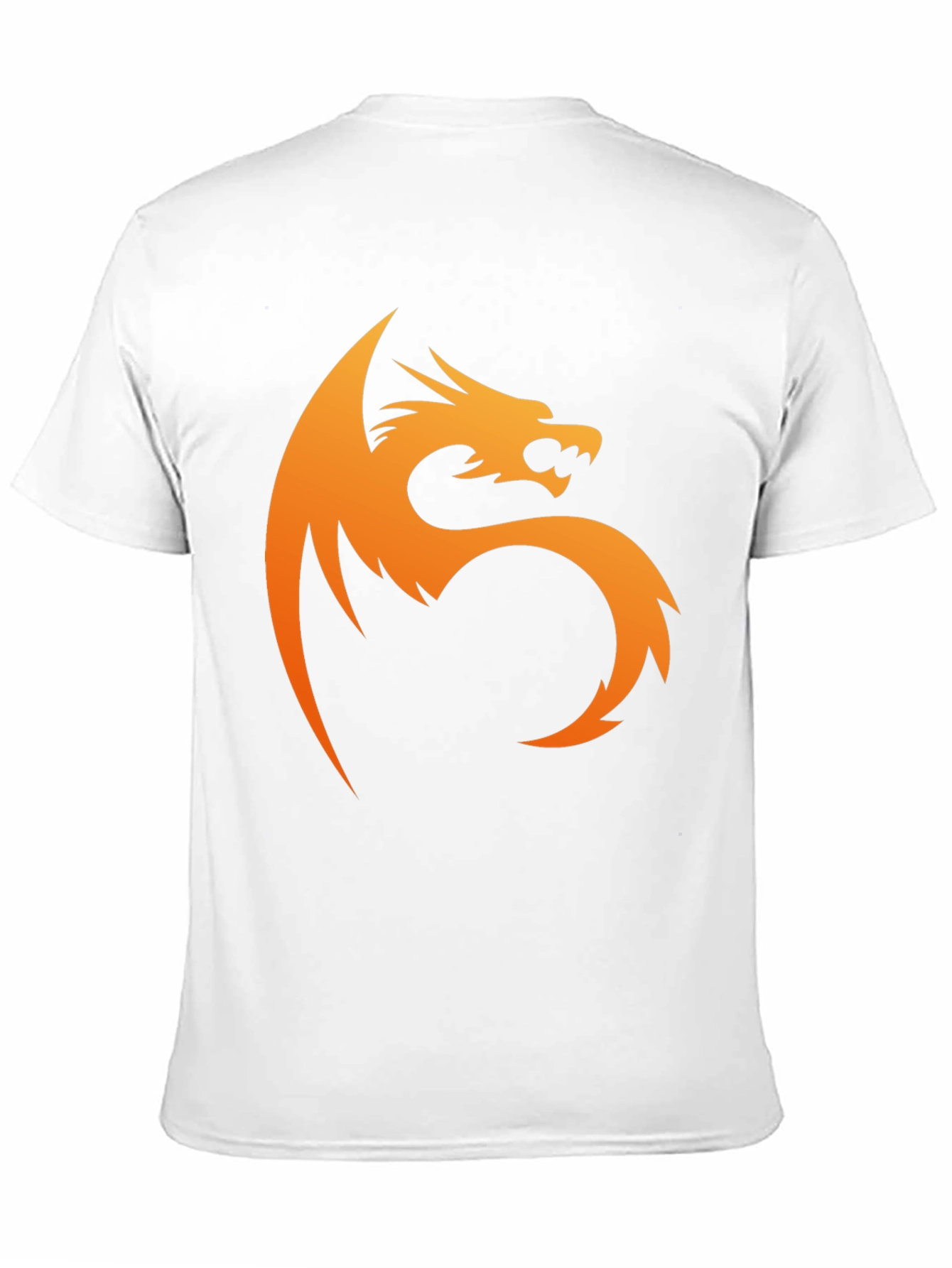 Black Bold Dragon Graphic Tee - Black Cotton view 11