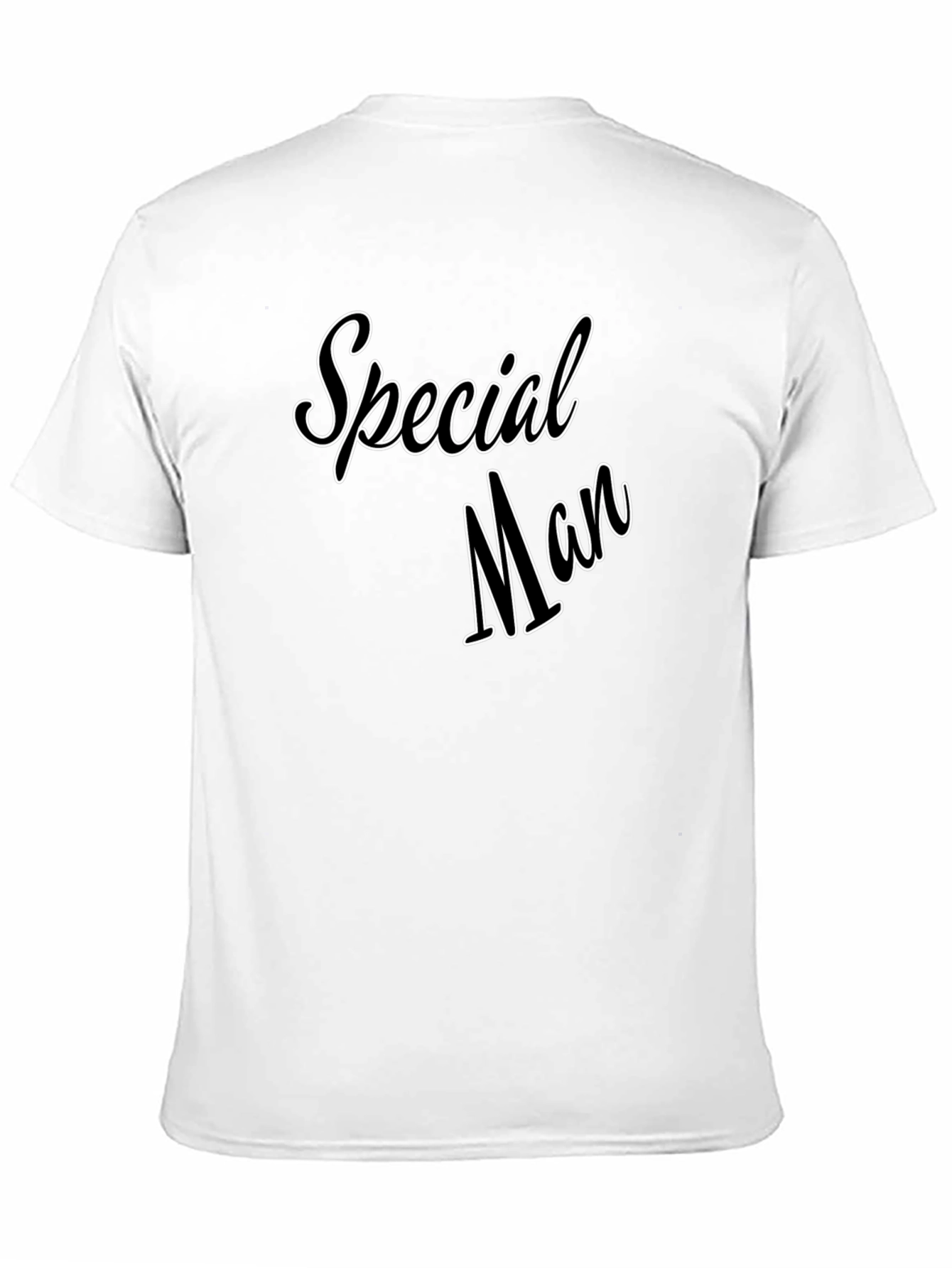 Black Special Man Graphic Tee - Soft Cotton Comfort view 11