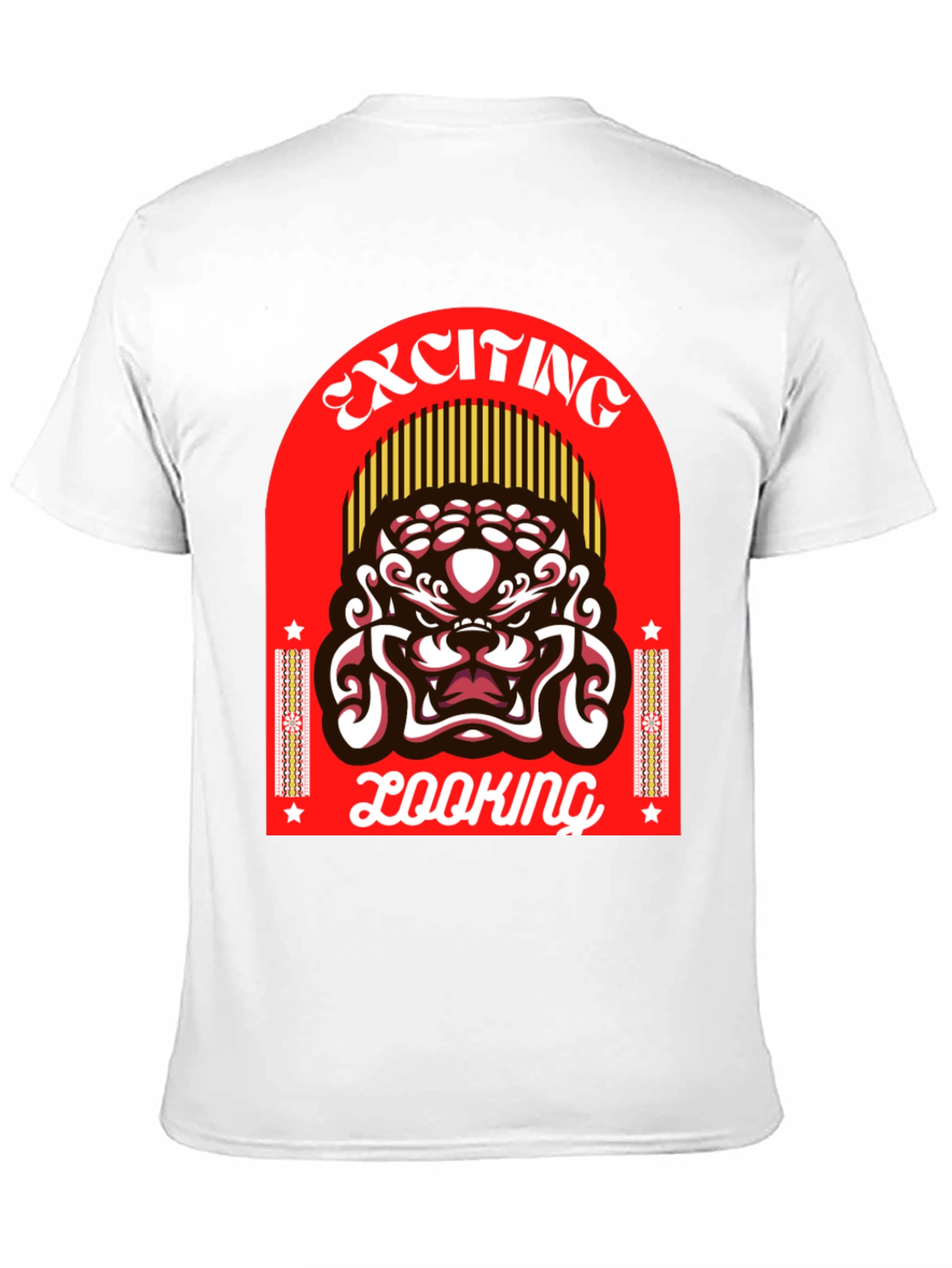 Black Exciting Looking Graphic T-Shirt view 11