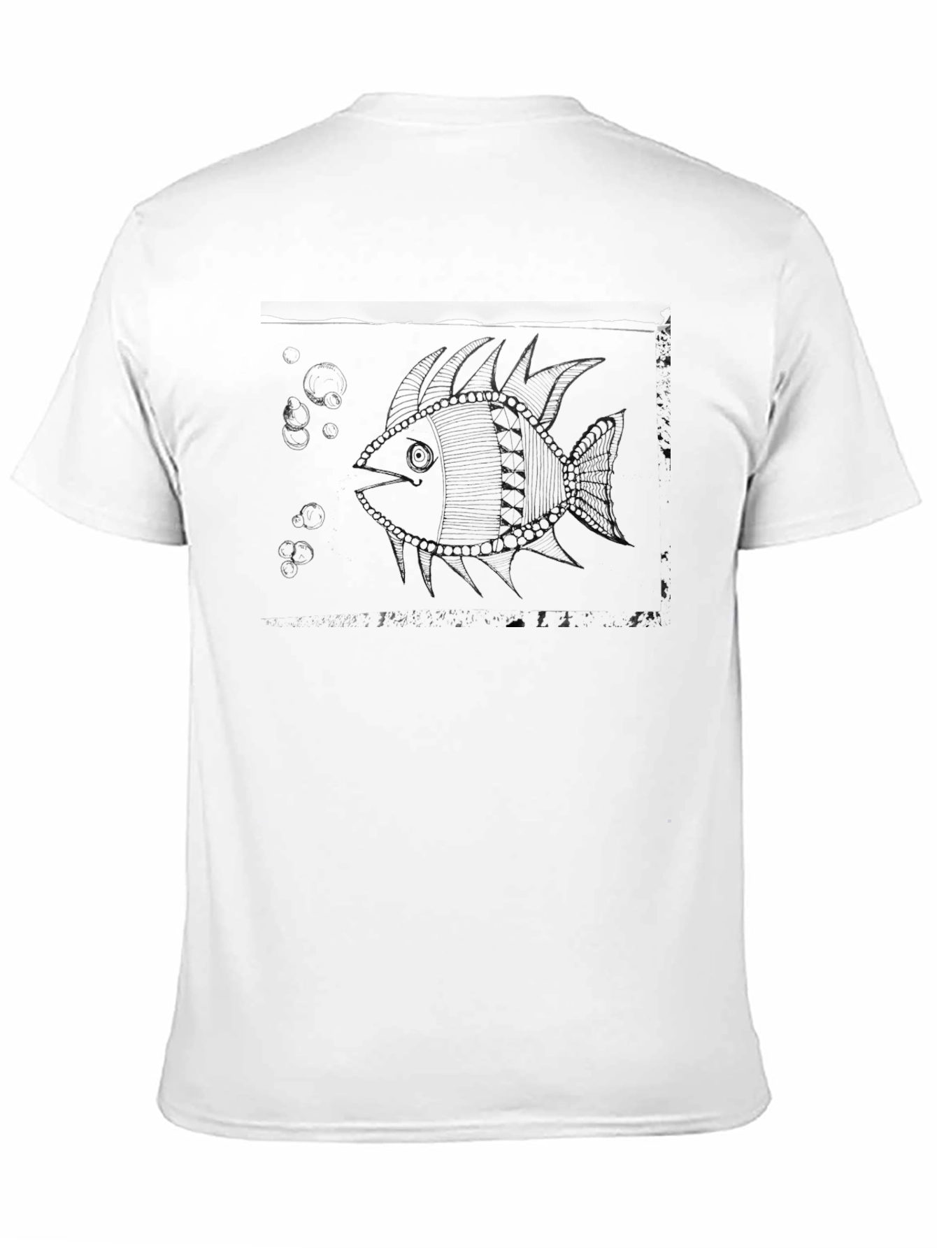 Black Black Fish Graphic Tee - Men's Style view 11